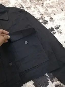 Lemaire × Uniqlo Uniqlo U Oversized Cropped Jacket - Size S Size S / US 4 / IT 40 - 3 Thumbnail