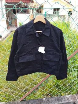 Lemaire × Uniqlo Uniqlo U Oversized Cropped Jacket - Size S Size S / US 4 / IT 40 - 2 Thumbnail