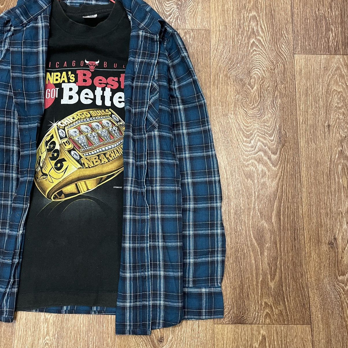 Vintage Vintage 90s Plaid Shirt Y2K Streetwear Grunge Oversized L Size US L / EU 52-54 / 3 - 2 Thumbnail