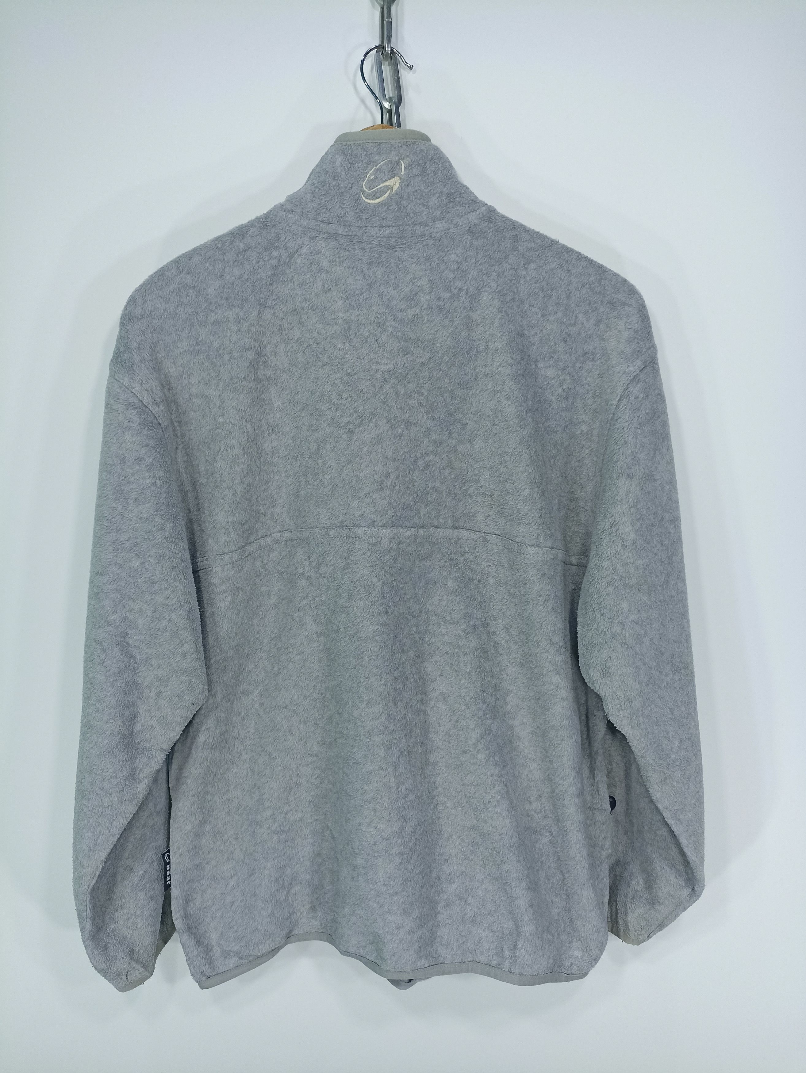 Japanese Brand × Vintage Bear usa fleece half zipper Size US M / EU 48-50 / 2 - 3 Thumbnail
