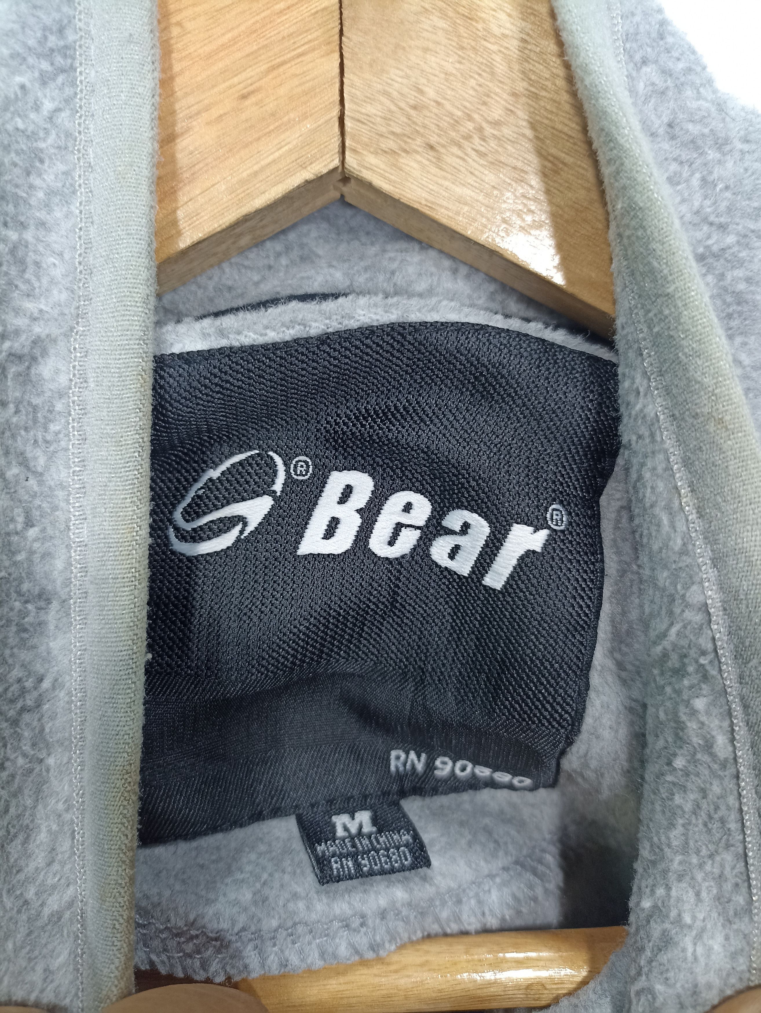 Japanese Brand × Vintage Bear usa fleece half zipper Size US M / EU 48-50 / 2 - 5 Thumbnail