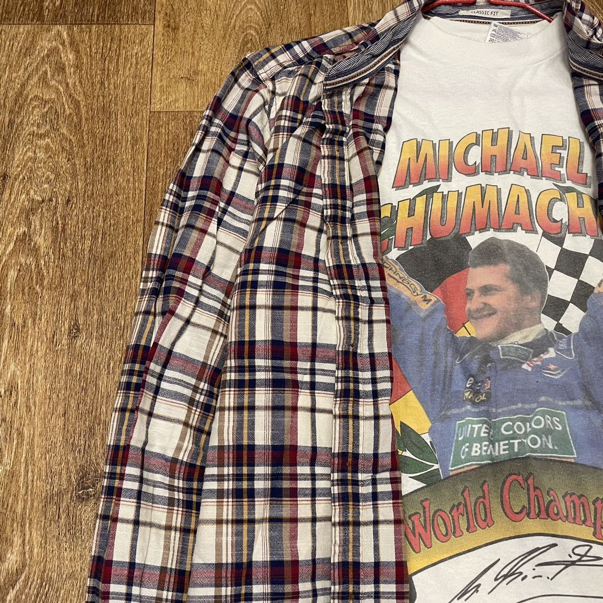 Vintage Vintage Y2K Plaid Shirt Oversized Streetwear Grunge Logo XXL Size US XXL / EU 58 / 5 - 5 Thumbnail