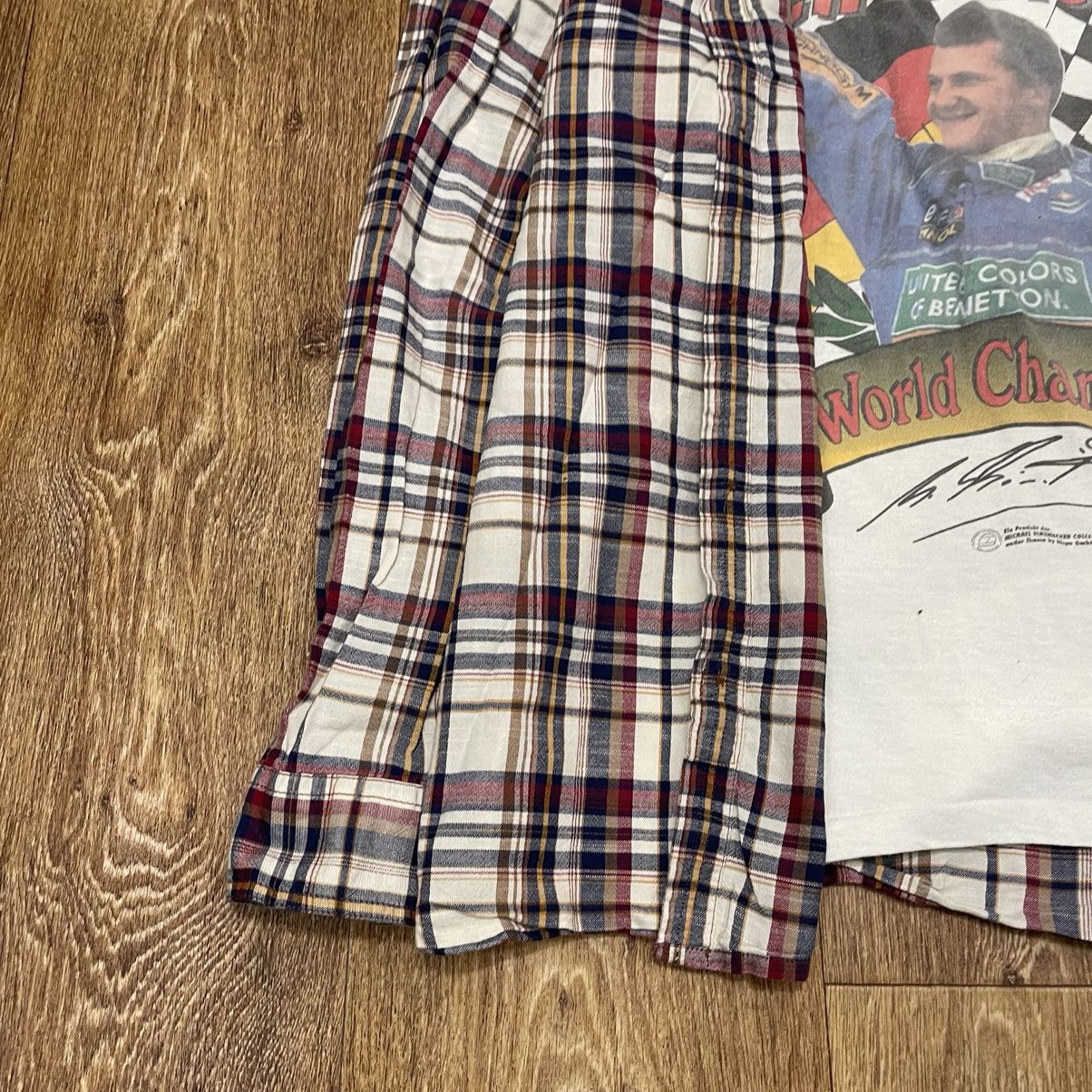 Vintage Vintage Y2K Plaid Shirt Oversized Streetwear Grunge Logo XXL Size US XXL / EU 58 / 5 - 4 Thumbnail