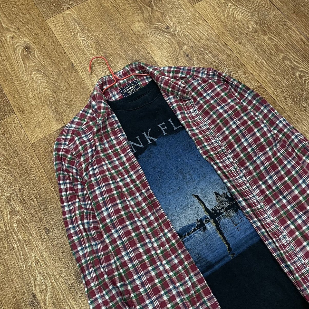Flannel Vintage Flannel Shirt Travis Scott Style Streetwear Hype Size US XL / EU 56 / 4 - 5 Thumbnail