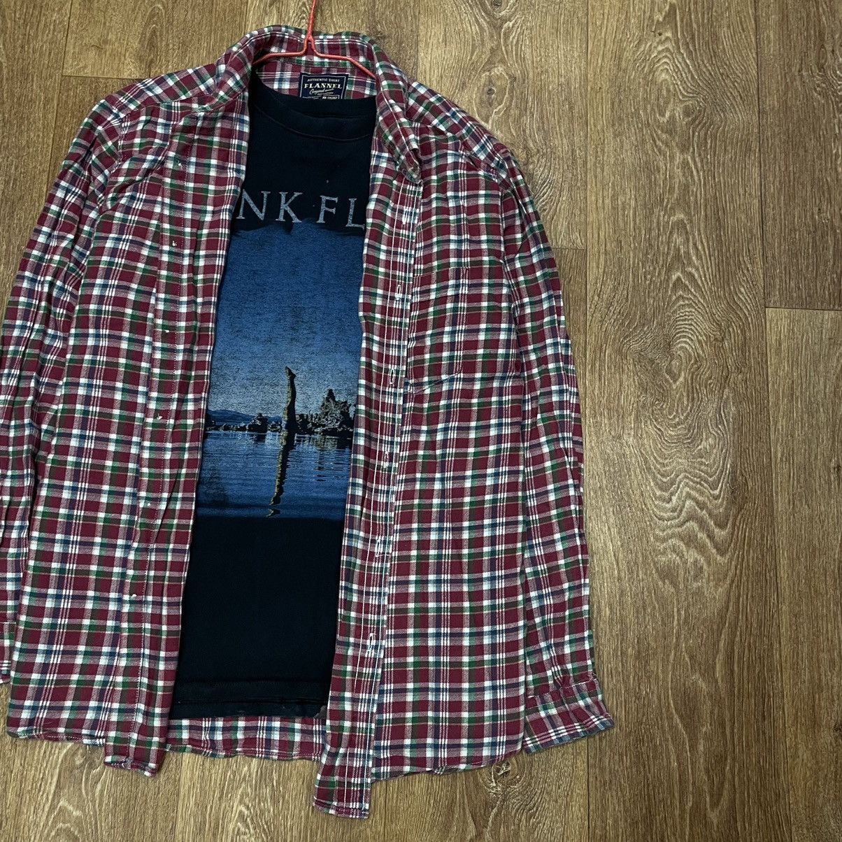 Flannel Vintage Flannel Shirt Travis Scott Style Streetwear Hype Size US XL / EU 56 / 4 - 2 Thumbnail