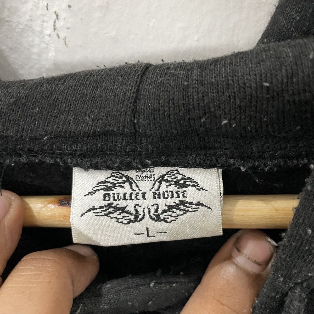 Japanese Brand Vintage Bullet Noise Big Logo Hoodies Sweatshirt Size US L / EU 52-54 / 3 - 5 Thumbnail