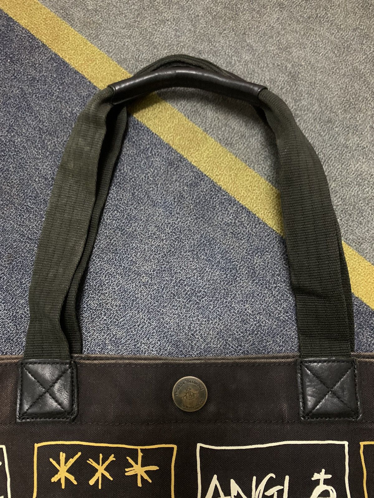 Vivienne Westwood Rare Nice Art Vivienne Westwood Anglomania Tote/Shoulder Bag Size ONE SIZE - 13 Thumbnail