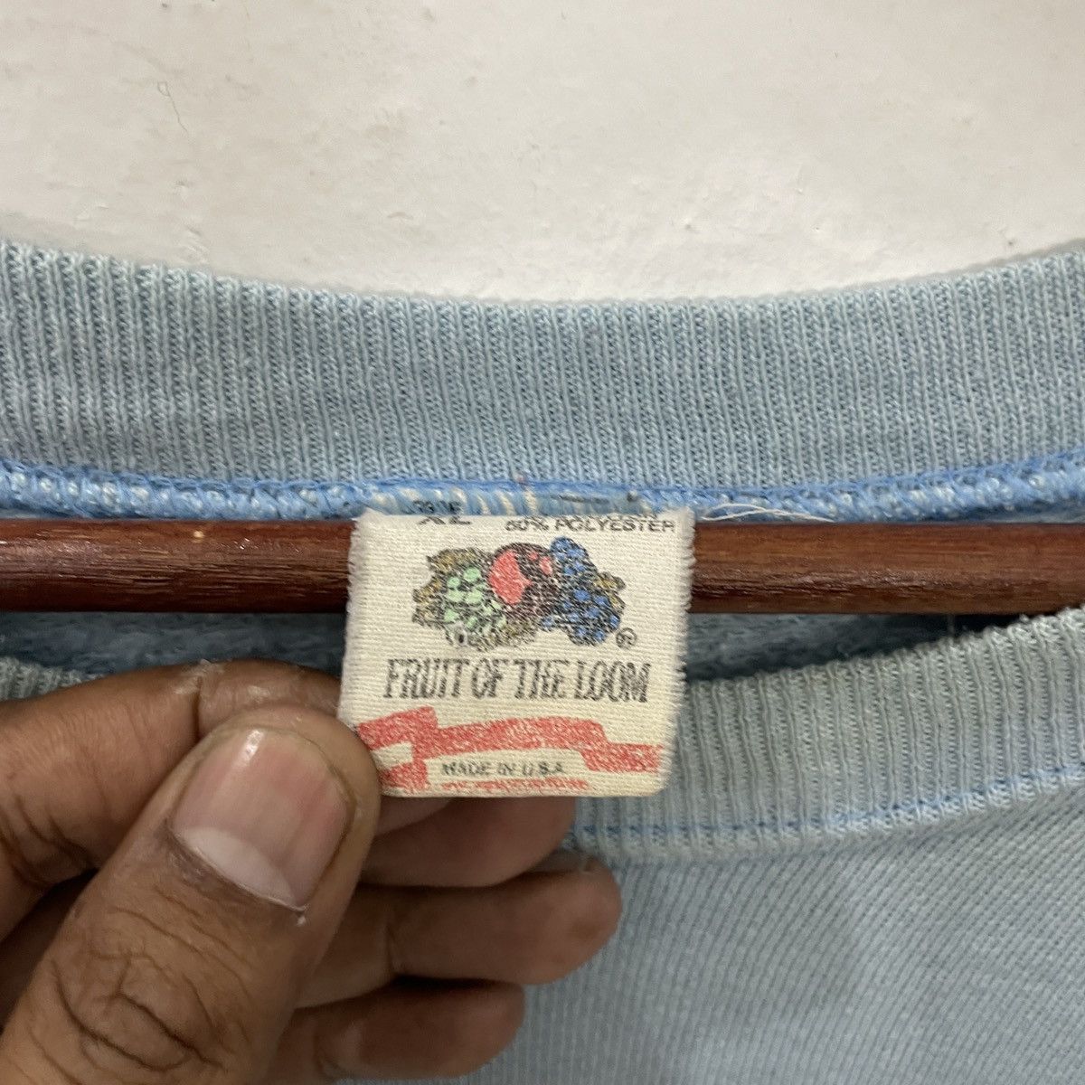 Vintage Vintage 90s Firefighter Big Logo Sweatshirt Size US XL / EU 56 / 4 - 5 Thumbnail