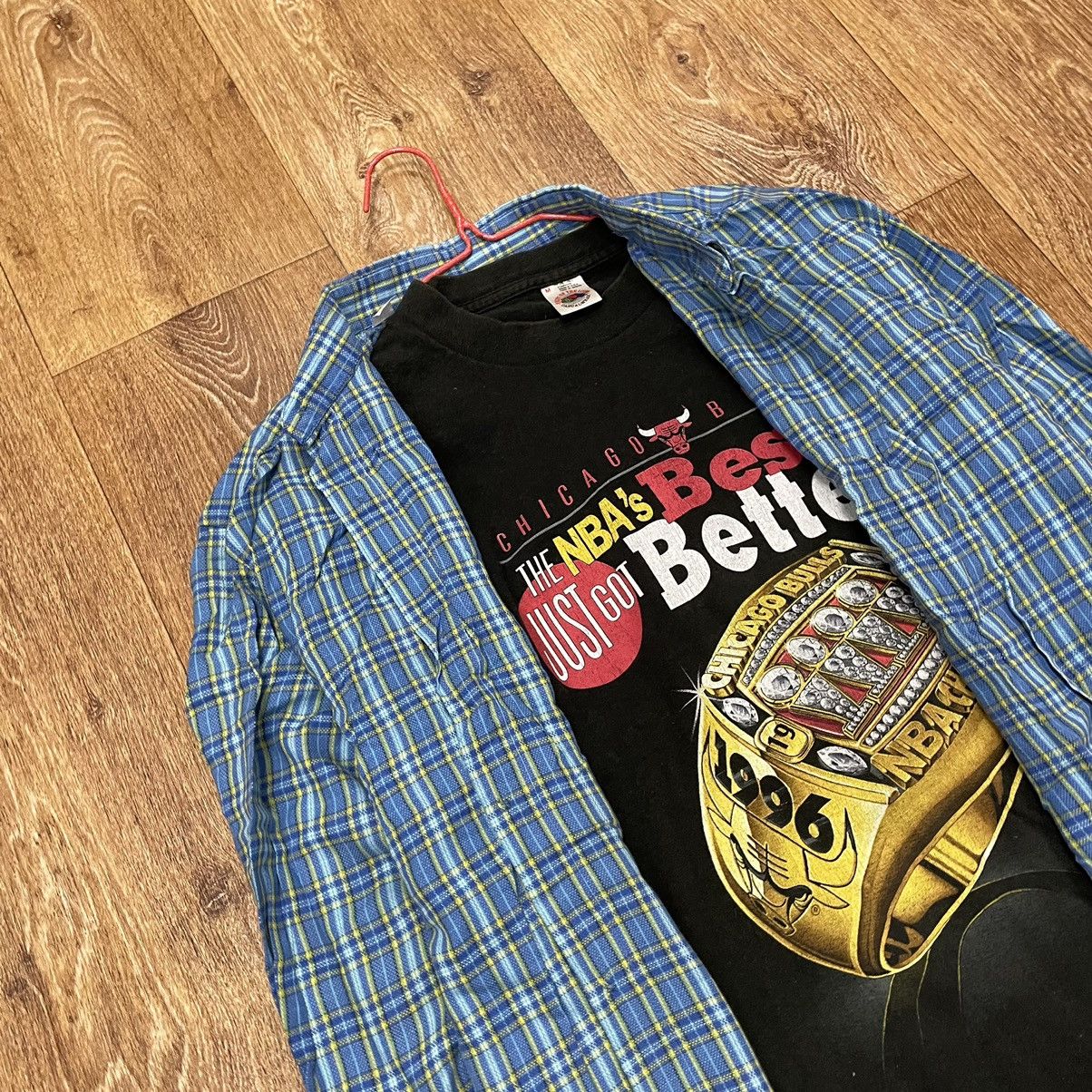 Vintage Vintage Y2K Checkered Shirt Oversized Streetwear Grunge M Size US M / EU 48-50 / 2 - 5 Thumbnail