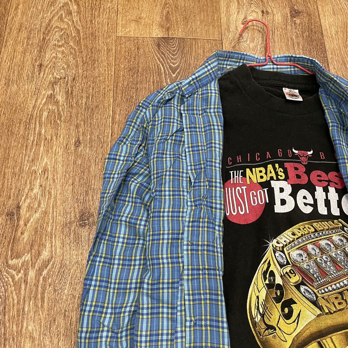 Vintage Vintage Y2K Checkered Shirt Oversized Streetwear Grunge M Size US M / EU 48-50 / 2 - 4 Thumbnail