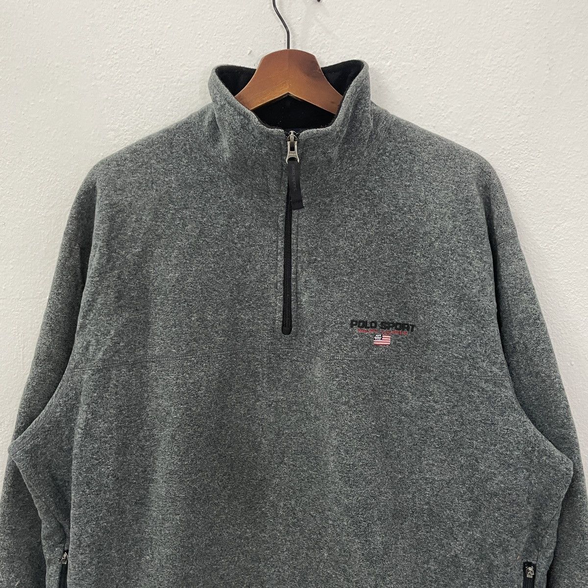 Polo Ralph Lauren Vintage Polo Sport Embroidery Small Logo Sweatshirt Size US XL / EU 56 / 4 - 4 Thumbnail