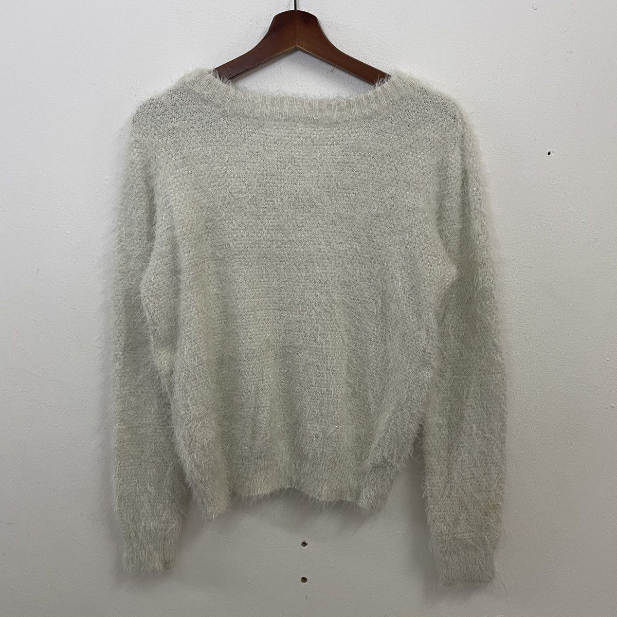 Aran Isles Knitwear Vintage Olive Des Olive Mohair Crewneck Knitwear Size US S / EU 44-46 / 1 - 7 Thumbnail