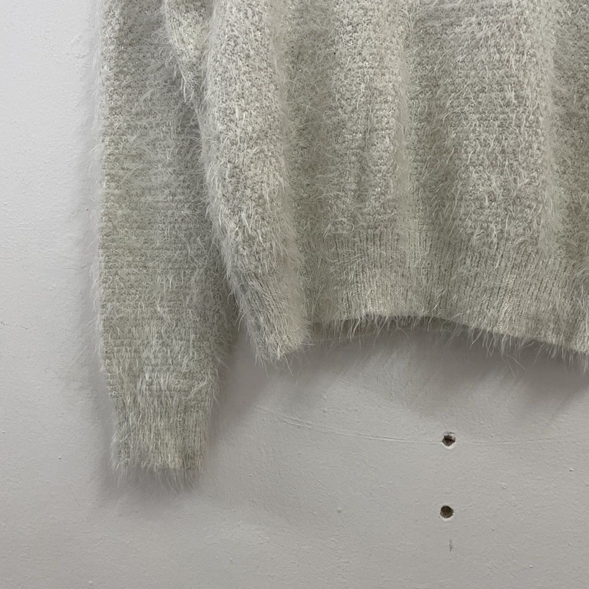 Aran Isles Knitwear Vintage Olive Des Olive Mohair Crewneck Knitwear Size US S / EU 44-46 / 1 - 9 Thumbnail