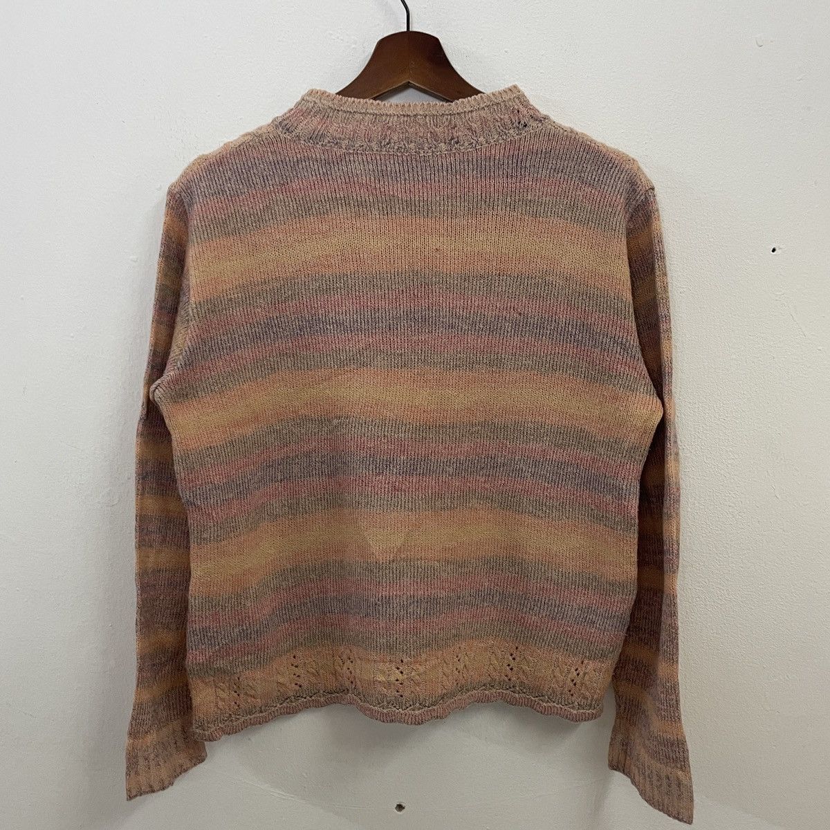 Aran Isles Knitwear × Japanese Brand Vintage Izumiotsu Sughara Crewneck Knitwear Size US S / EU 44-46 / 1 - 6 Thumbnail