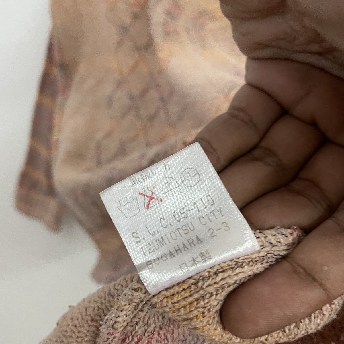 Aran Isles Knitwear × Japanese Brand Vintage Izumiotsu Sughara Crewneck Knitwear Size US S / EU 44-46 / 1 - 5 Thumbnail
