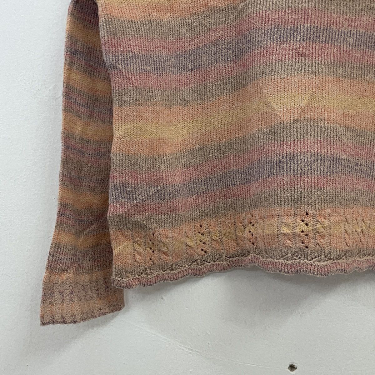 Aran Isles Knitwear × Japanese Brand Vintage Izumiotsu Sughara Crewneck Knitwear Size US S / EU 44-46 / 1 - 8 Thumbnail