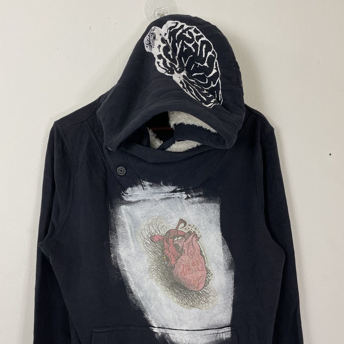 Japanese Brand Vintage Custom Brain Hoodies Sweatshirt Size US M / EU 48-50 / 2 - 4 Thumbnail
