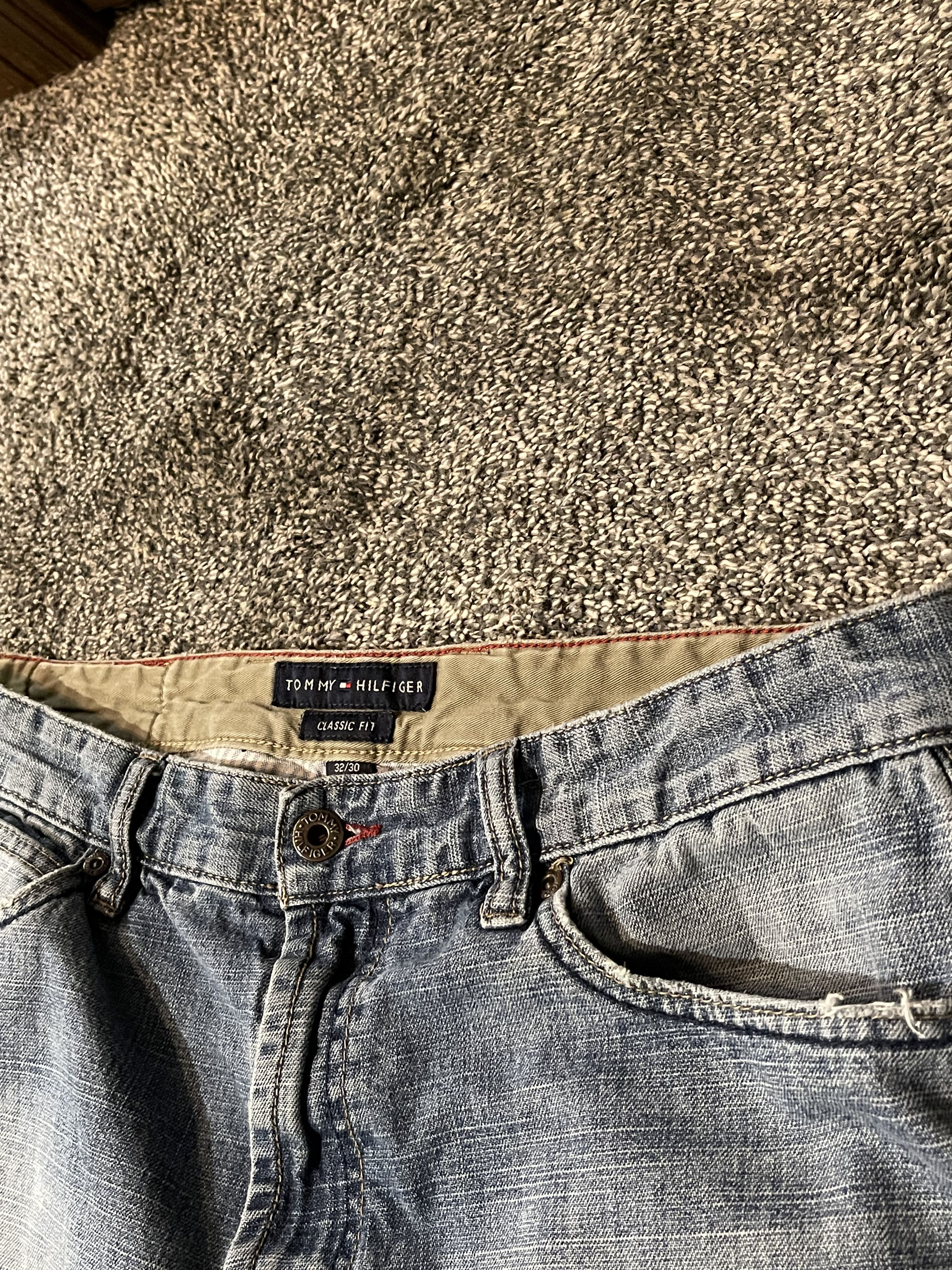 Tommy Hilfiger × Vintage Vintage Distressed Tommy Hilfiger Denim 32 x 30 Size US 32 / EU 48 - 6 Thumbnail