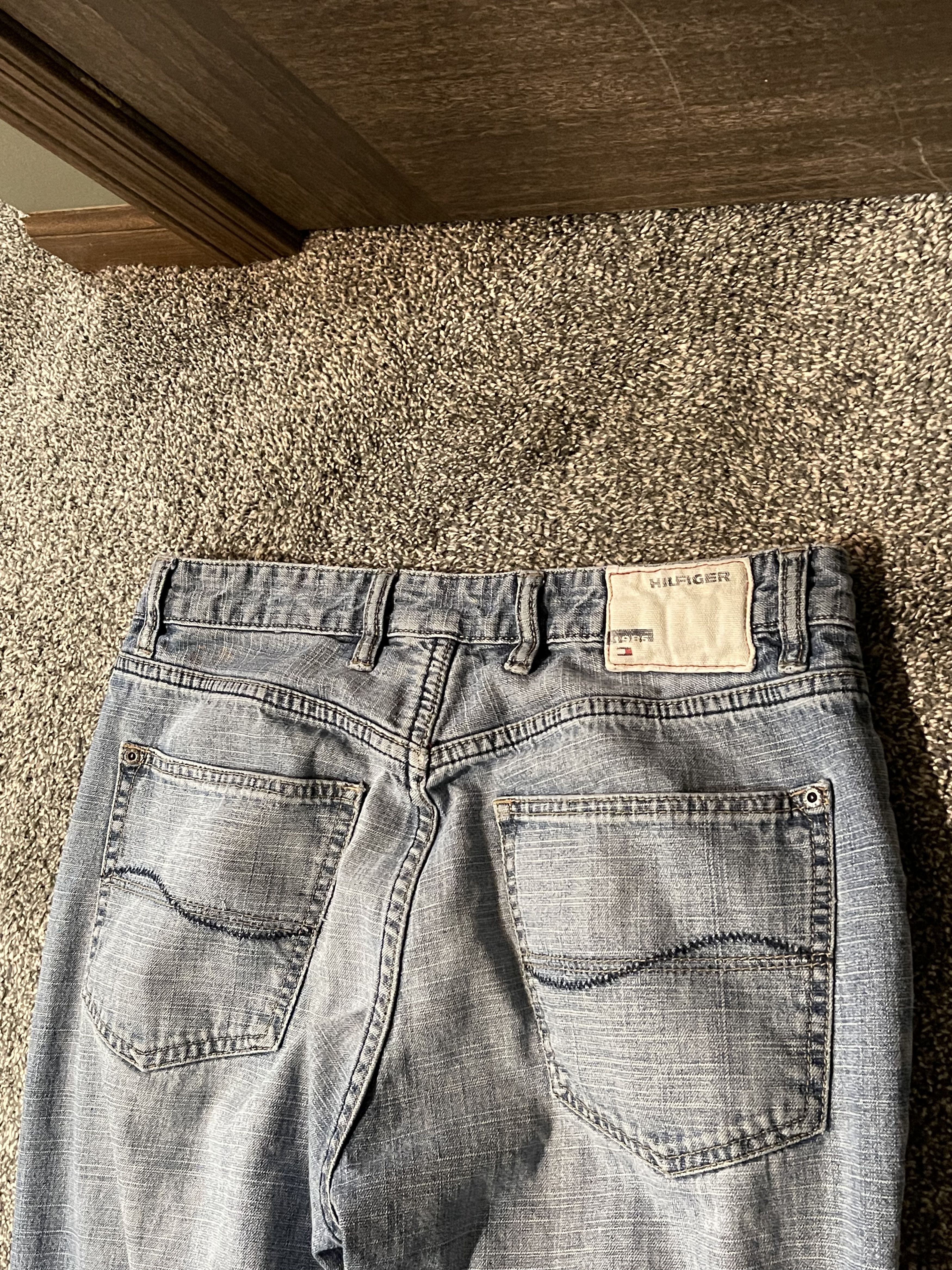 Tommy Hilfiger × Vintage Vintage Distressed Tommy Hilfiger Denim 32 x 30 Size US 32 / EU 48 - 10 Thumbnail