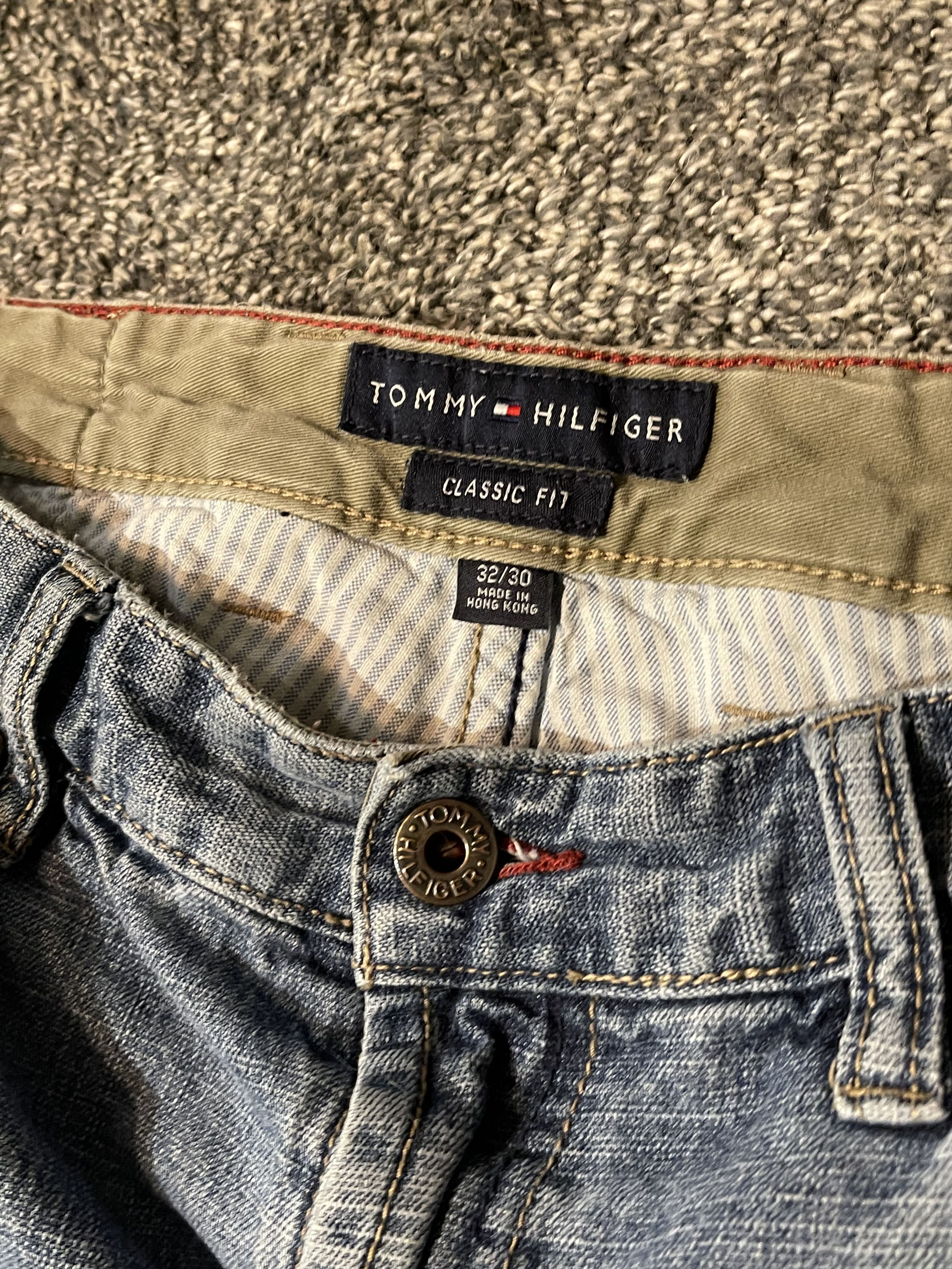 Tommy Hilfiger × Vintage Vintage Distressed Tommy Hilfiger Denim 32 x 30 Size US 32 / EU 48 - 7 Thumbnail