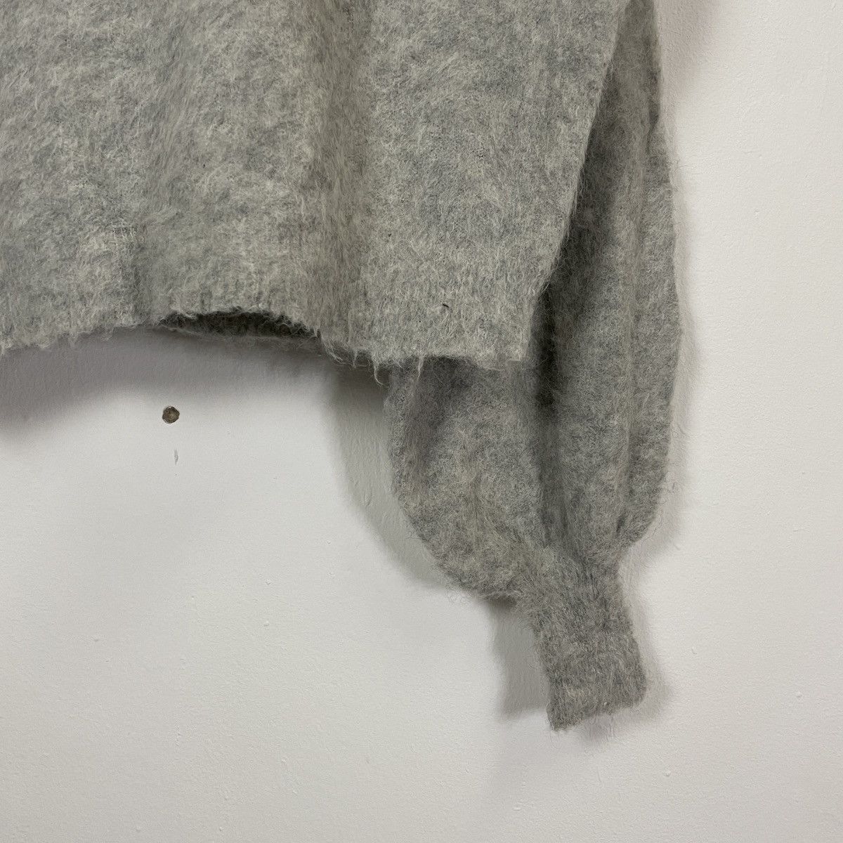 Aran Isles Knitwear Vintage JeanAsis Crewneck Plain Mohair Knitwear Size US L / EU 52-54 / 3 - 3 Thumbnail