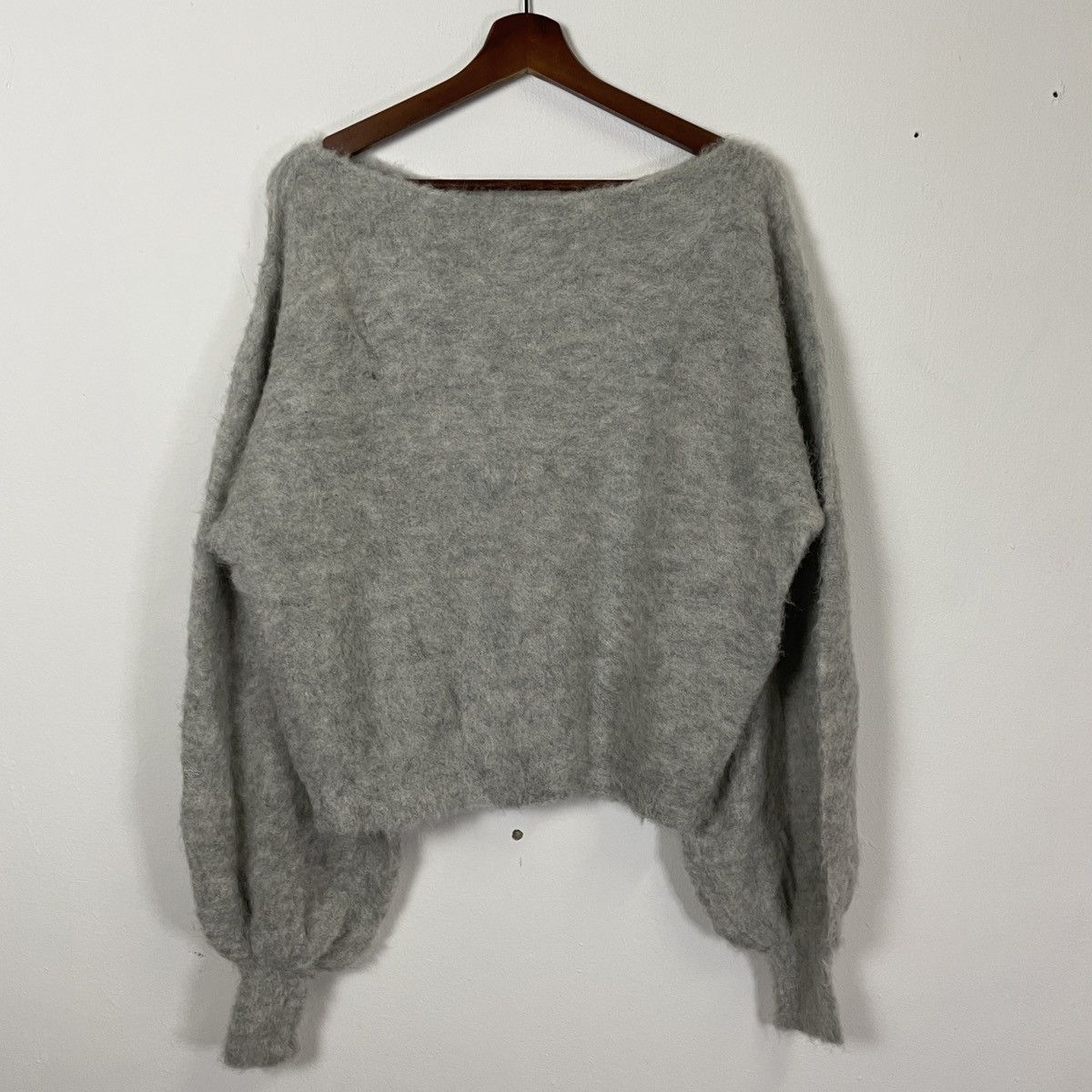 Aran Isles Knitwear Vintage JeanAsis Crewneck Plain Mohair Knitwear Size US L / EU 52-54 / 3 - 8 Thumbnail