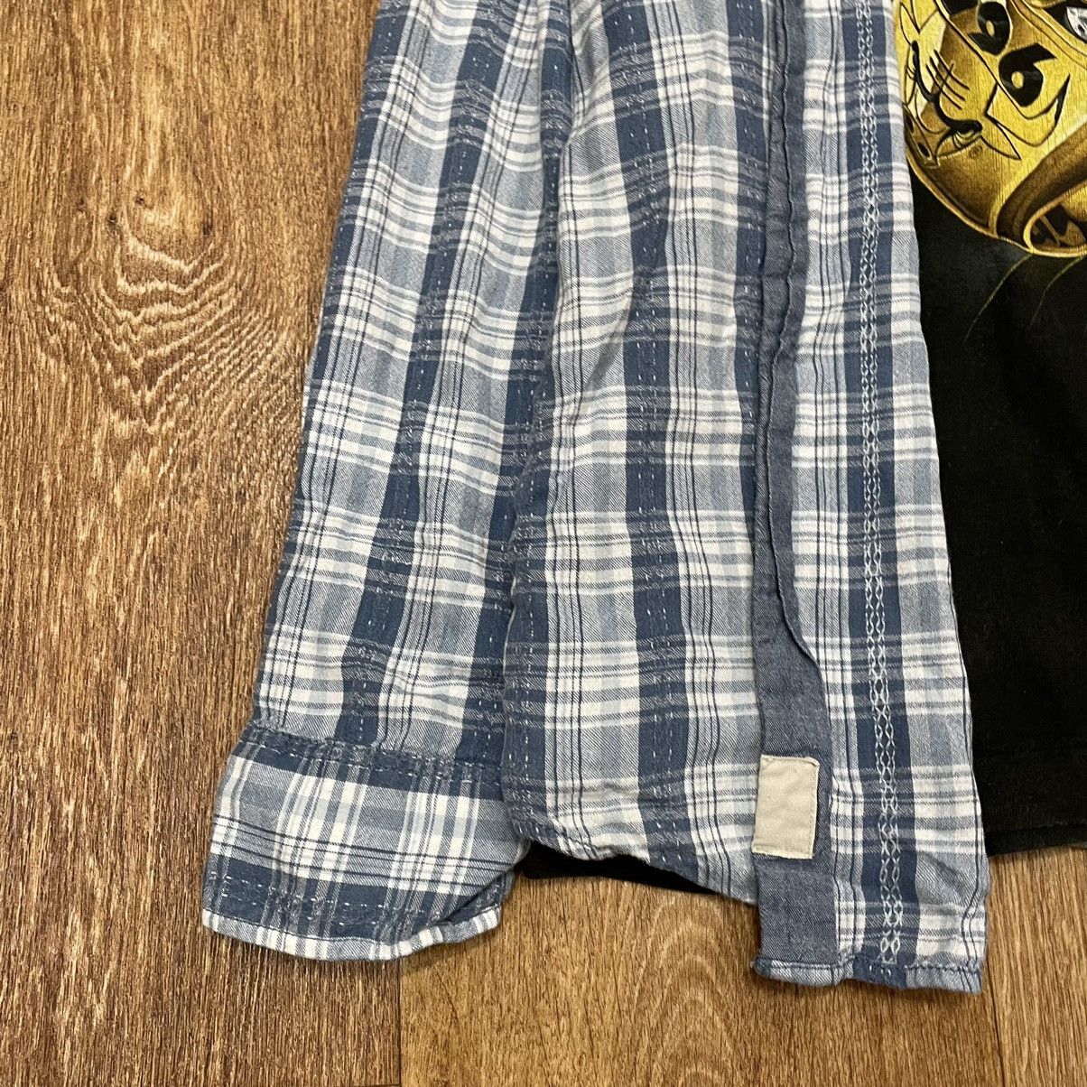 Flannel Vintage Flannel Checkered Shirt Travis Style Size US L / EU 52-54 / 3 - 3 Thumbnail
