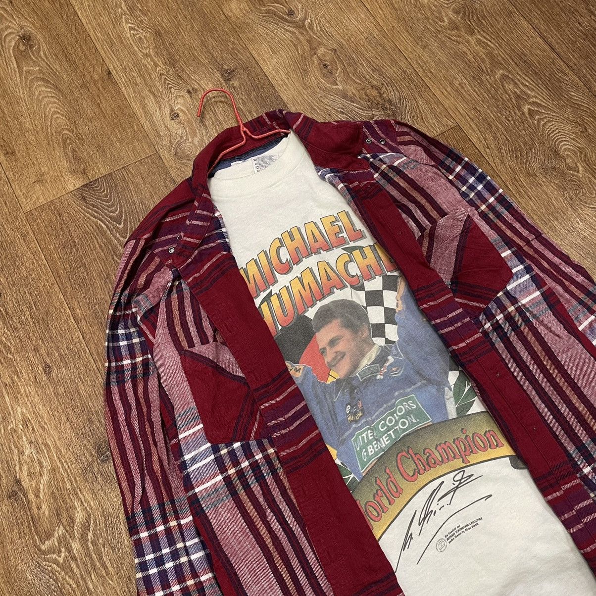 Vintage Vintage 90s Michael Irvin Graphic Tee Oversized Grunge M Size US M / EU 48-50 / 2 - 1 Thumbnail
