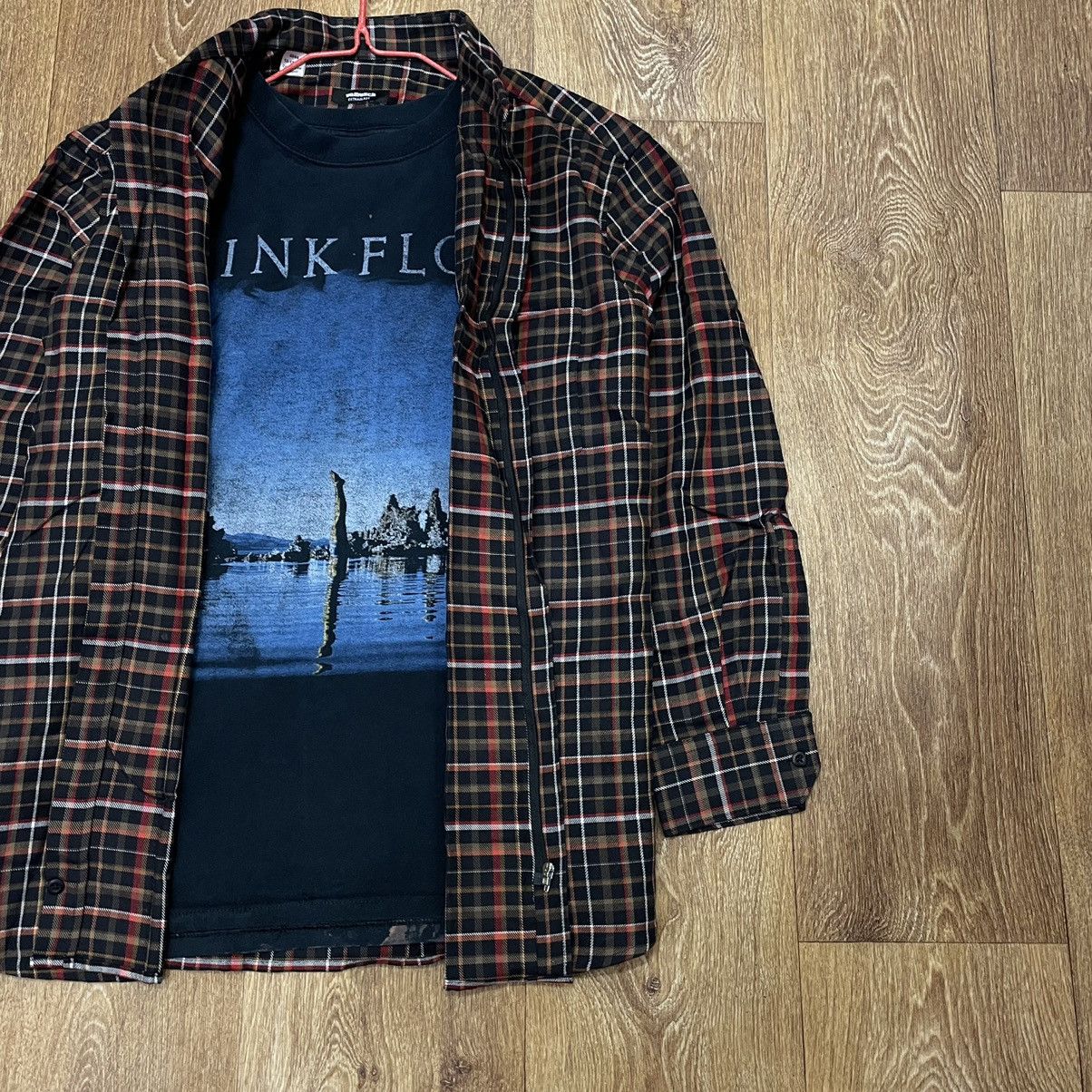 Vintage Vintage 90s Faded Plaid Shirt Grunge Workwear Cropped XL Size US XL / EU 56 / 4 - 4 Thumbnail