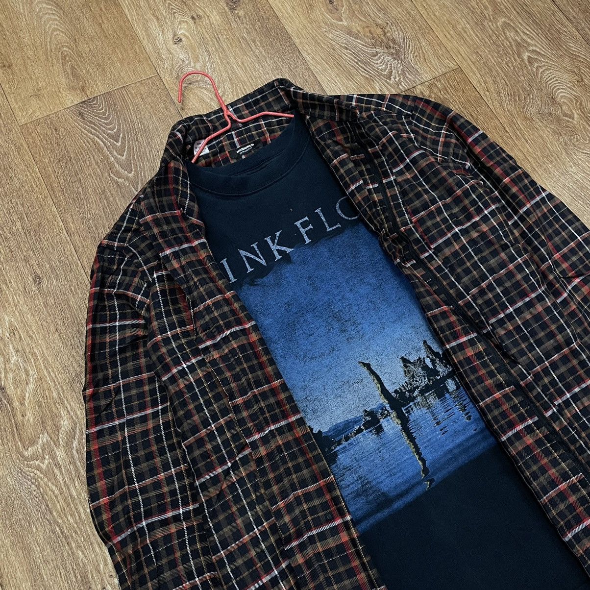 Vintage Vintage 90s Faded Plaid Shirt Grunge Workwear Cropped XL Size US XL / EU 56 / 4 - 1 Thumbnail