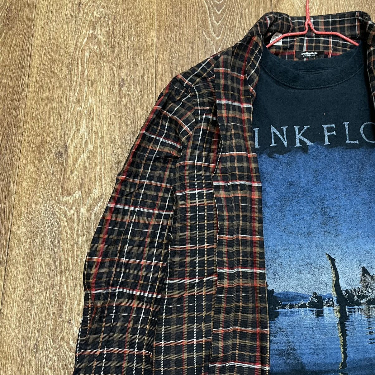 Vintage Vintage 90s Faded Plaid Shirt Grunge Workwear Cropped XL Size US XL / EU 56 / 4 - 6 Thumbnail