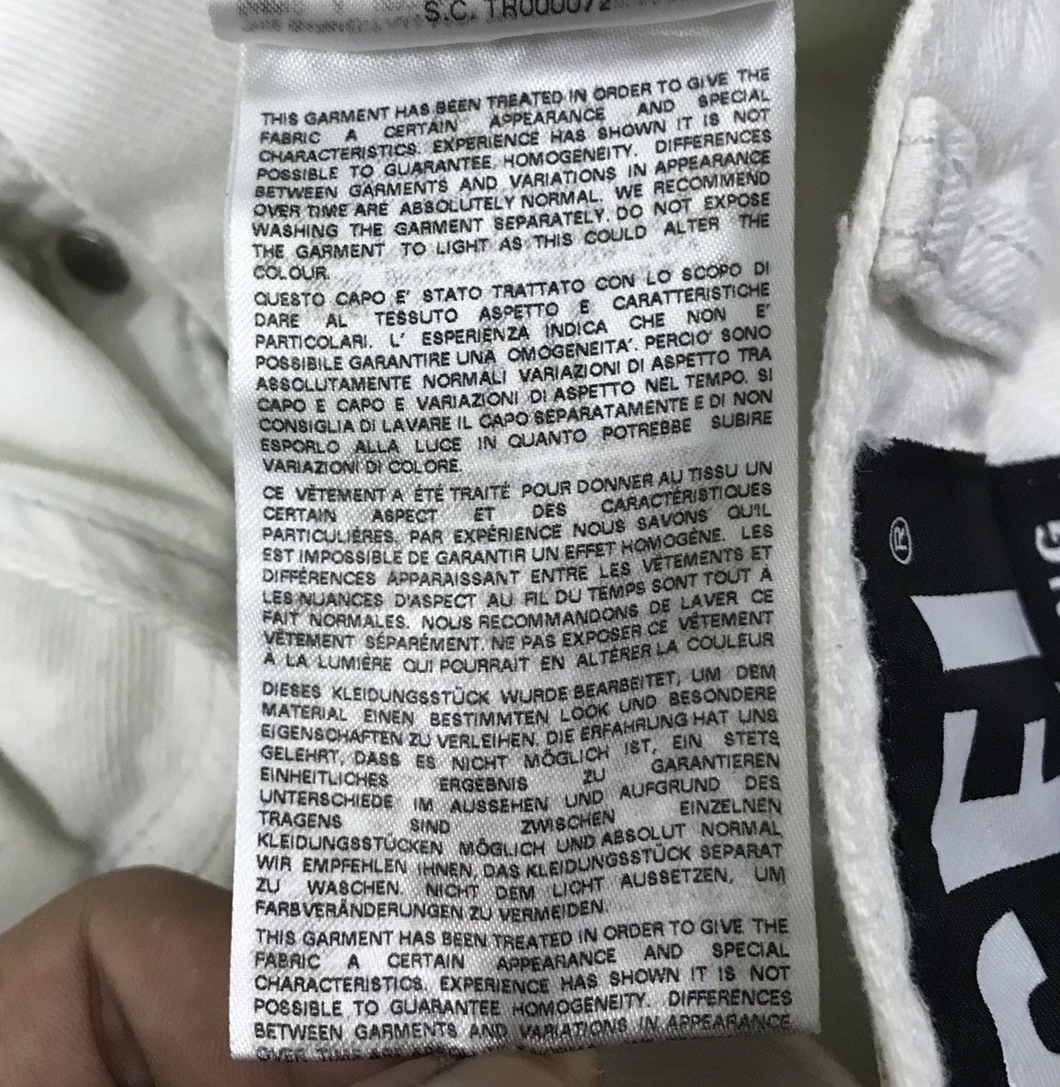 Diesel DIESEL FOR SUCCESSFUL LIVING OVERALL Size 31" - 15 Thumbnail