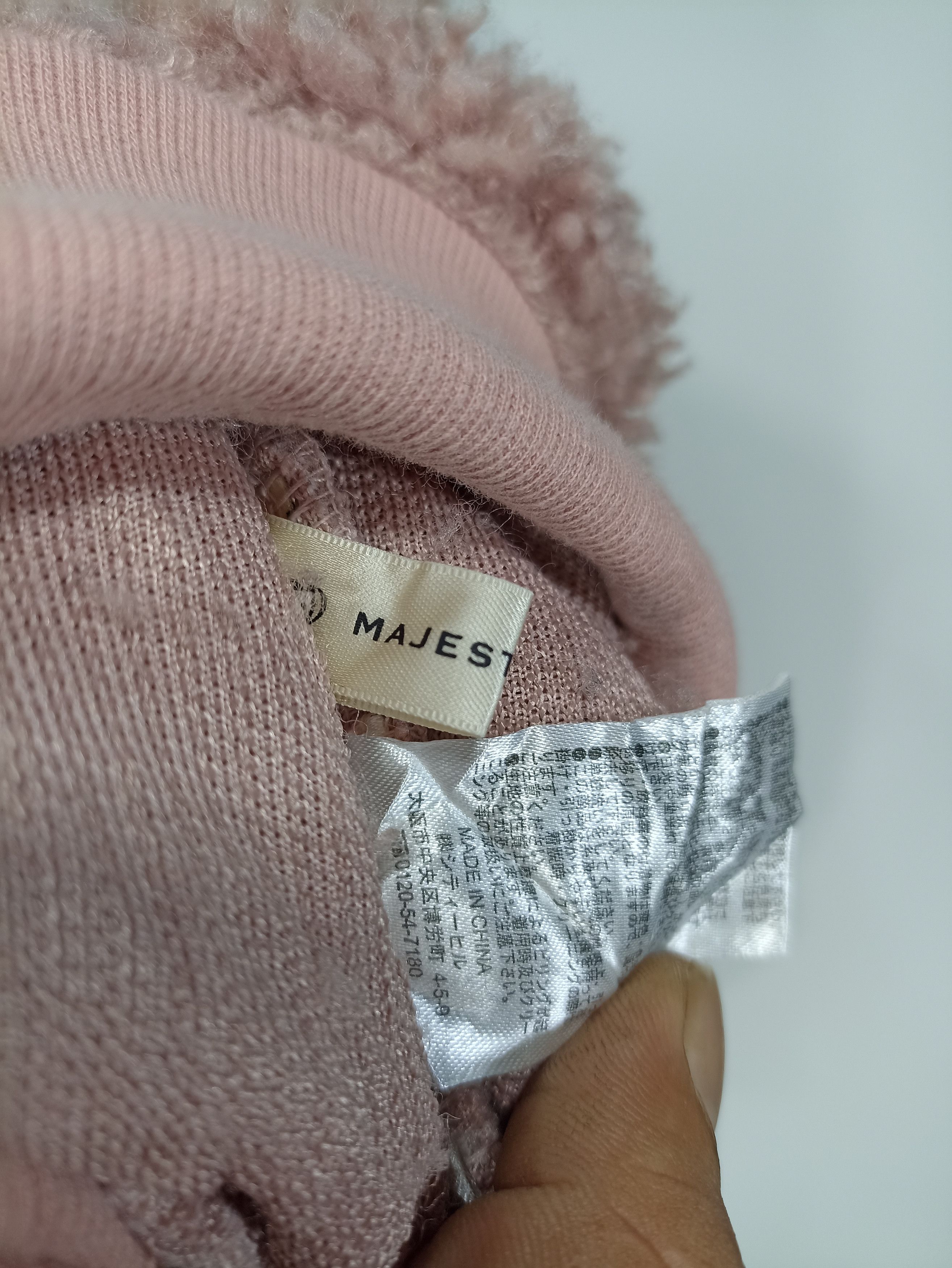 Japanese Brand Japan brand Croped Pile Fleece Sweatshirt Size US M / EU 48-50 / 2 - 4 Thumbnail