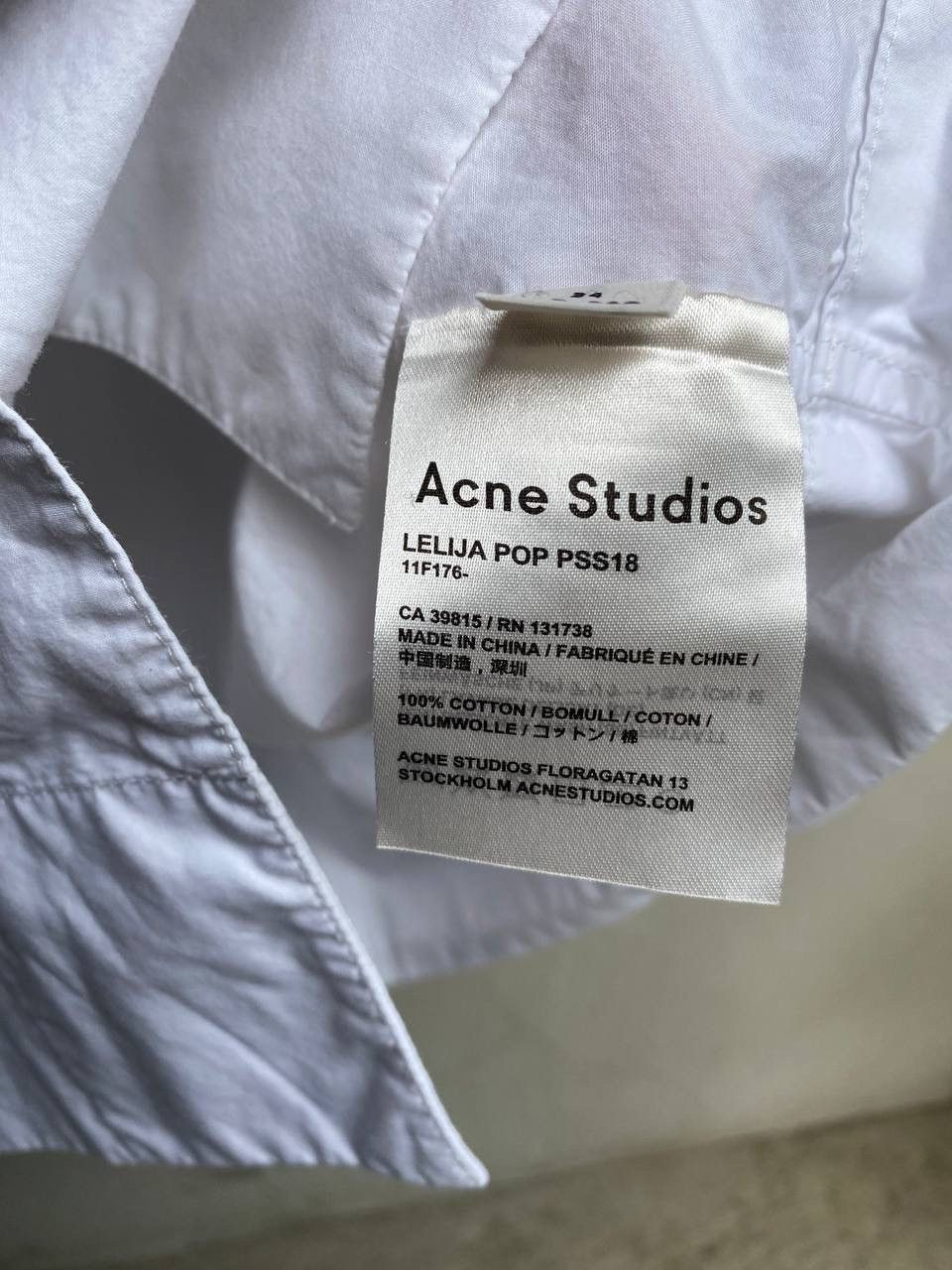 Acne Studios × Vintage Acne Studios shirt Size S / US 4 / IT 40 - 6 Thumbnail