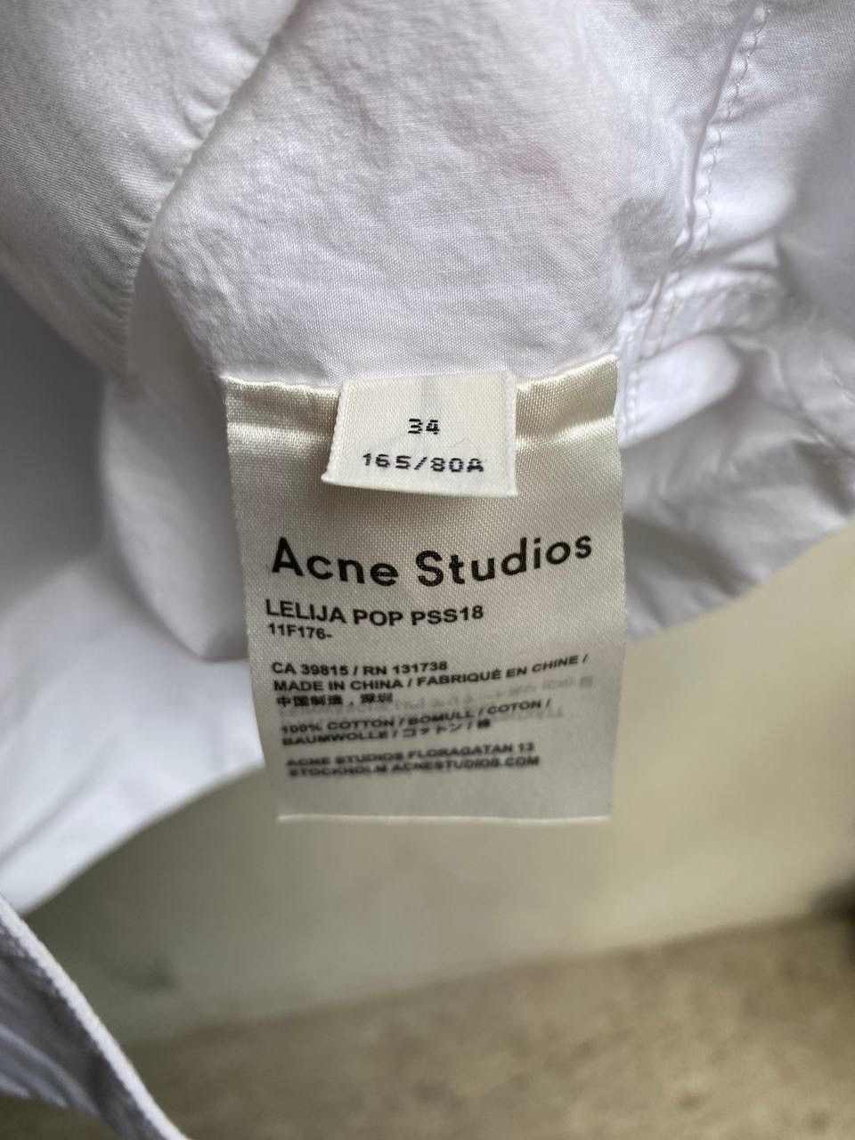 Acne Studios × Vintage Acne Studios shirt Size S / US 4 / IT 40 - 5 Thumbnail