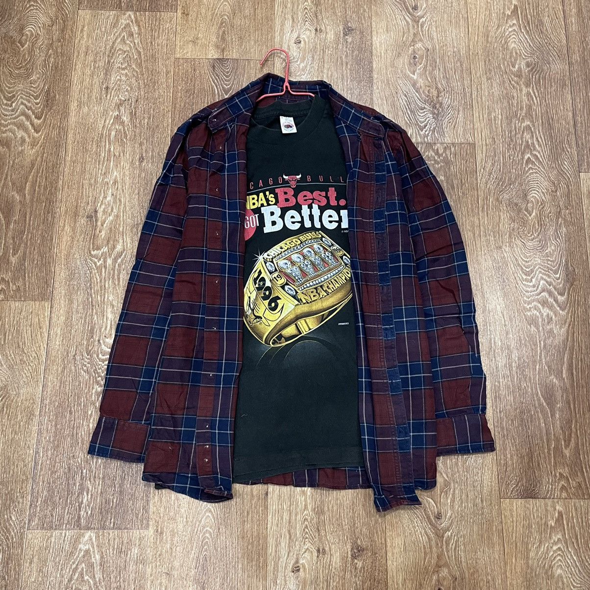 Vintage Vintage 90s Graphic Tee Grunge Skate Black Graphic Worn In L Size US L / EU 52-54 / 3 - 1 Thumbnail