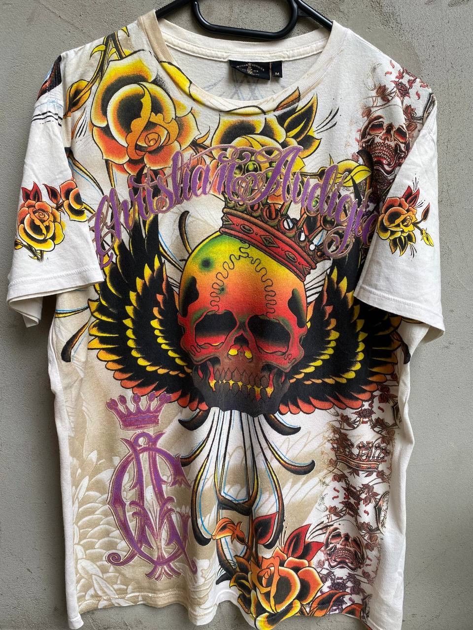 Christian audigier tee discount shirt