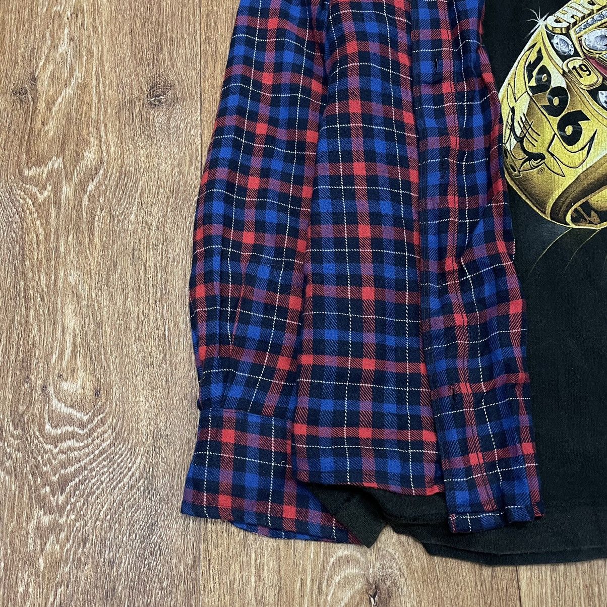 Flannel Vintage Flannel Checkered Shirt Travis Style Size US L / EU 52-54 / 3 - 3 Thumbnail
