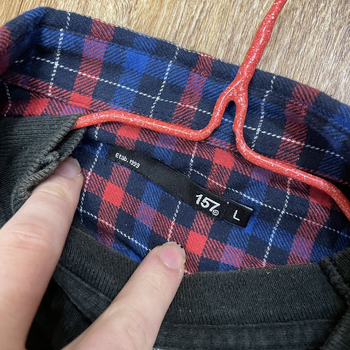 Flannel Vintage Flannel Checkered Shirt Travis Style Size US L / EU 52-54 / 3 - 6 Thumbnail