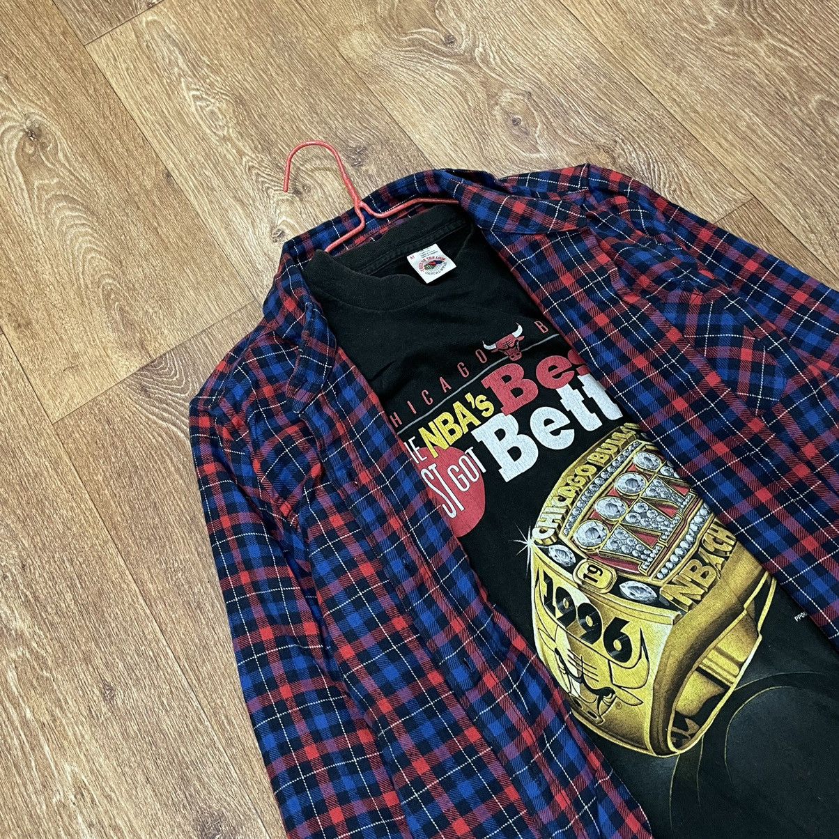 Flannel Vintage Flannel Checkered Shirt Travis Style Size US L / EU 52-54 / 3 - 5 Thumbnail