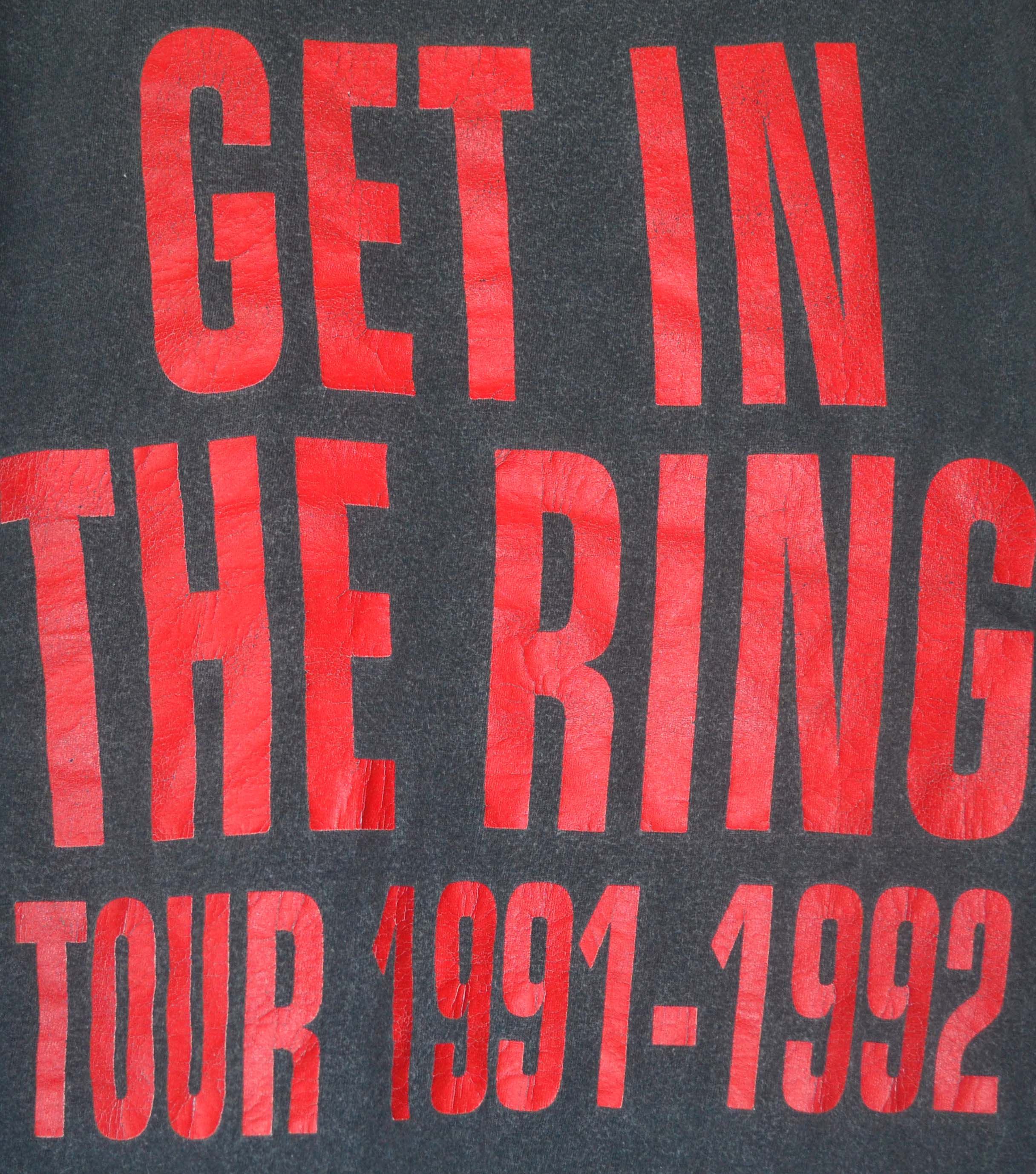 Band Tees Vintage Guns n Roses Get In The Ring Band Tee 1991 1992 Tour Size US L / EU 52-54 / 3 - 12 Thumbnail