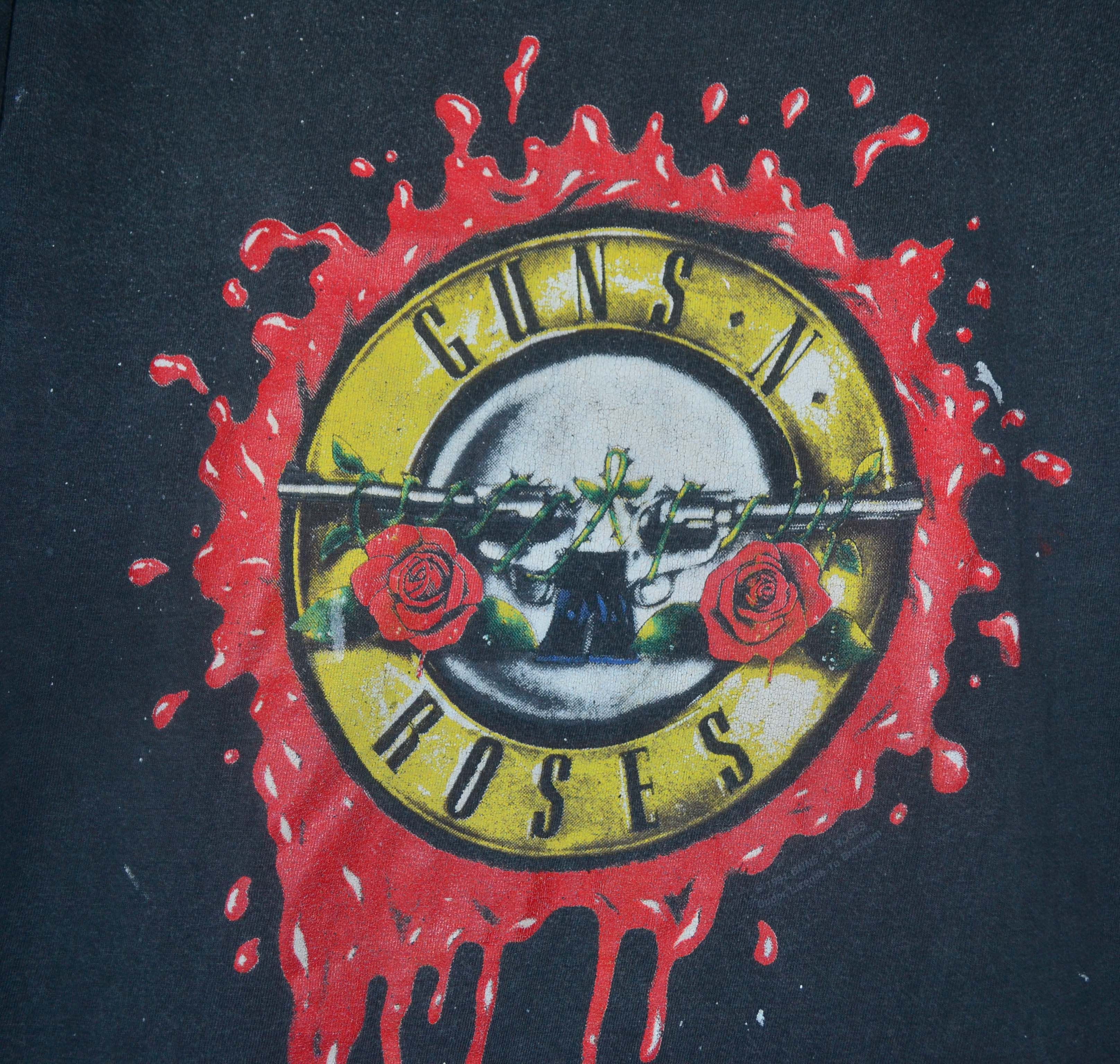 Band Tees Vintage Guns n Roses Get In The Ring Band Tee 1991 1992 Tour Size US L / EU 52-54 / 3 - 9 Thumbnail