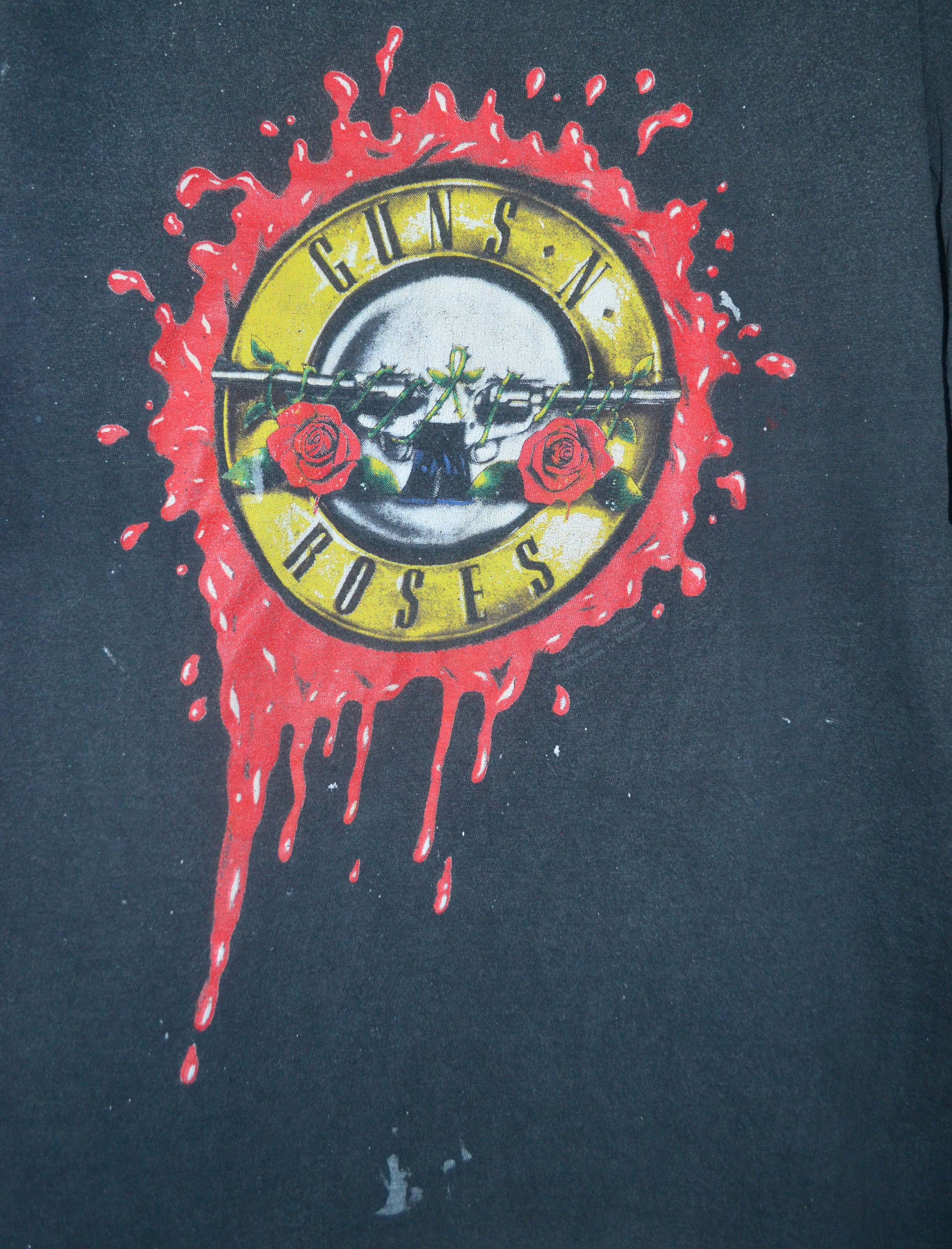 Band Tees Vintage Guns n Roses Get In The Ring Band Tee 1991 1992 Tour Size US L / EU 52-54 / 3 - 3 Thumbnail