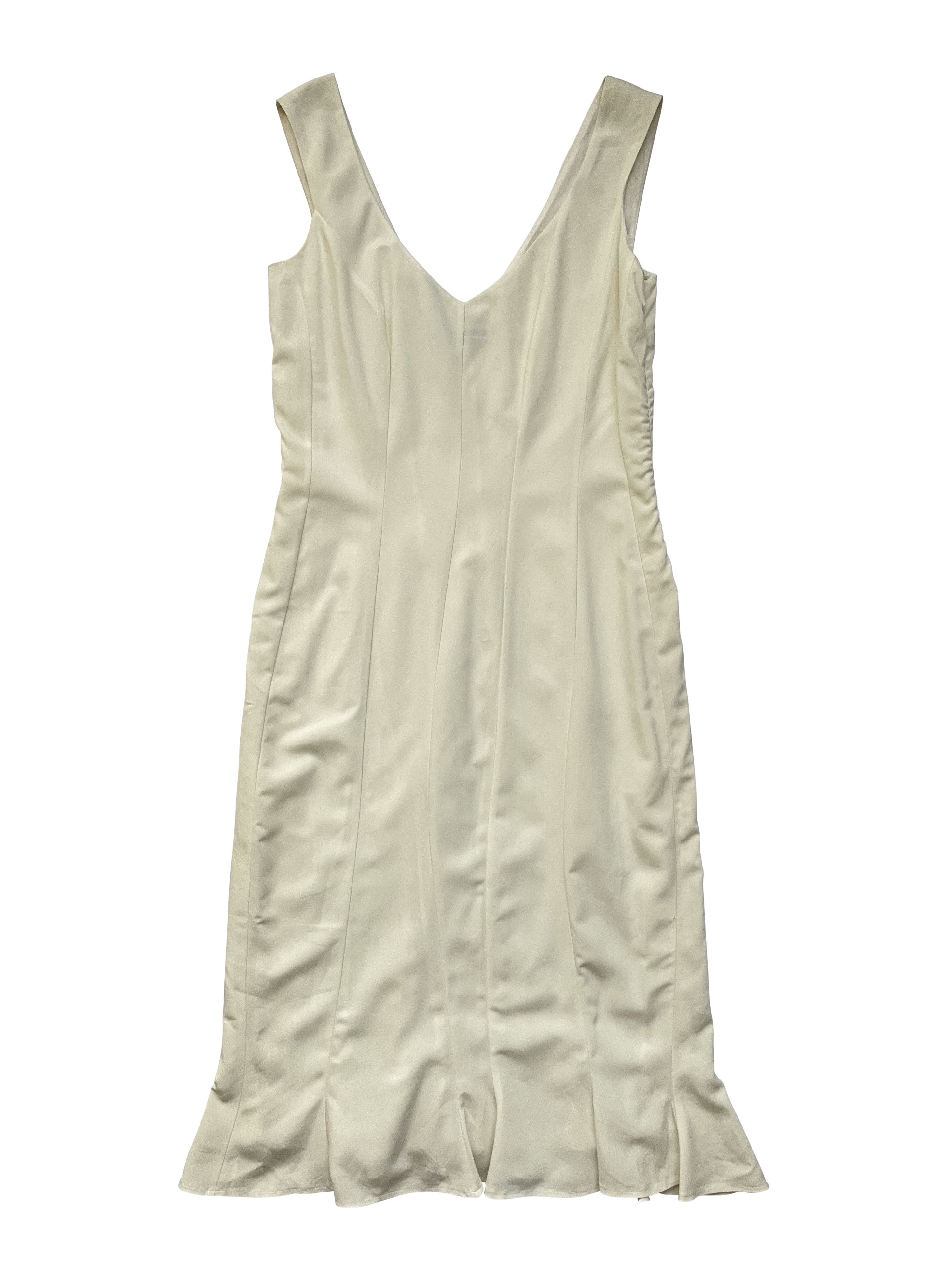 Jil Sander ⚡️QUICK SALE⚡️Jil Sander Cream Sleeveless Dress Size M / US 6-8 / IT 42-44 - 1 Thumbnail