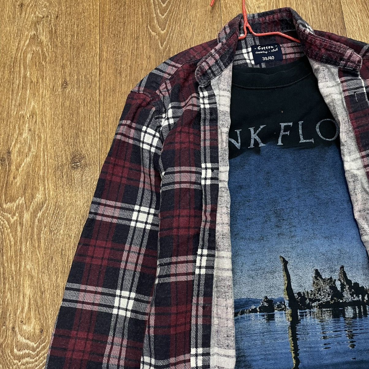 Flannel Vintage Flannel Shirt Travis Scott Style Streetwear Hype Size US M / EU 48-50 / 2 - 5 Thumbnail