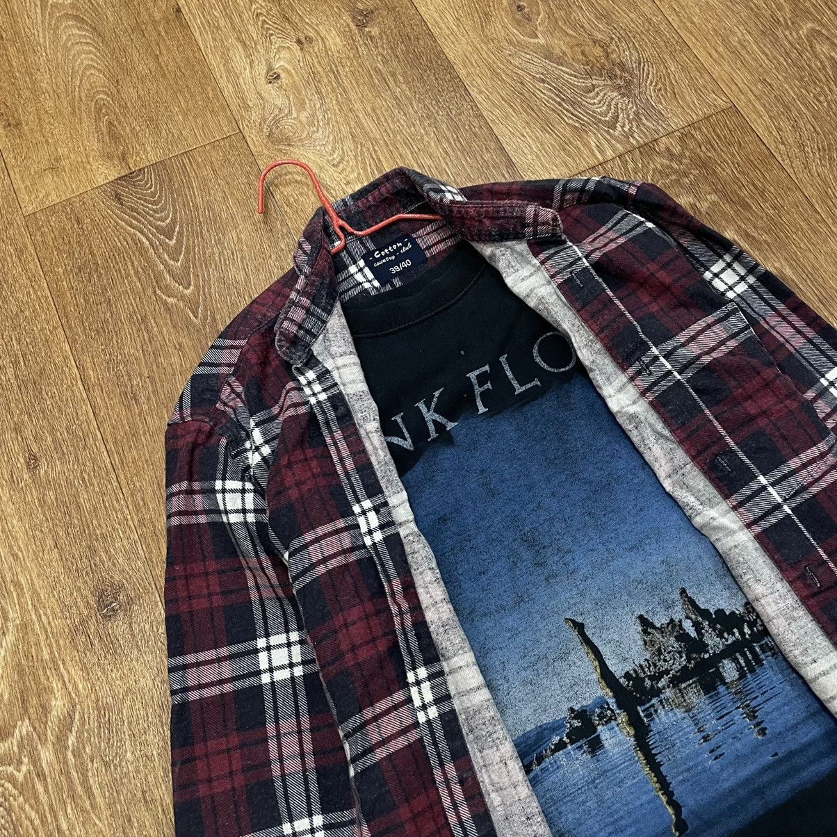 Flannel Vintage Flannel Shirt Travis Scott Style Streetwear Hype Size US M / EU 48-50 / 2 - 6 Thumbnail