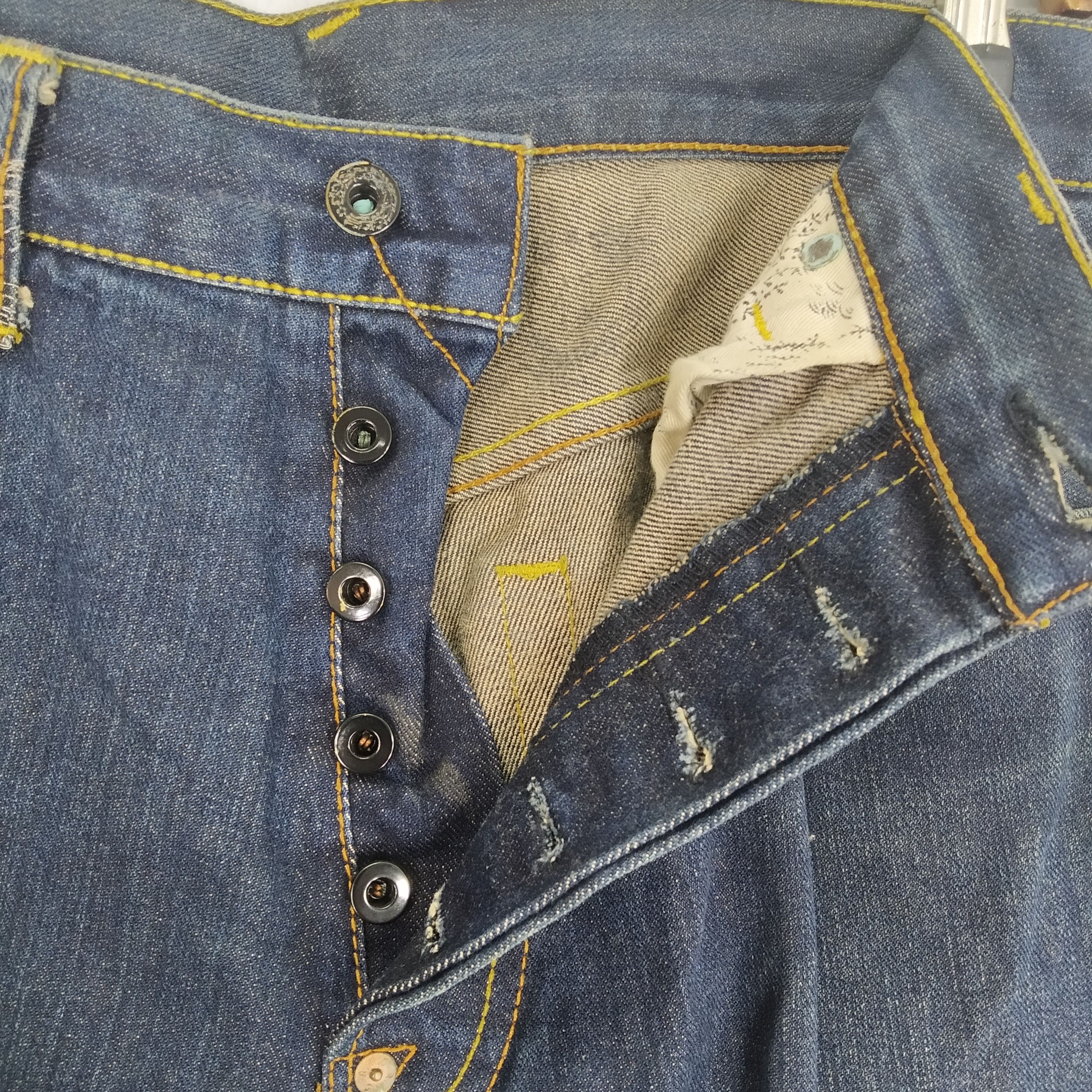 Denime Vintage RMC Denim Jeans Souvenir Selvedge Jeans Size US 33 - 12 Thumbnail
