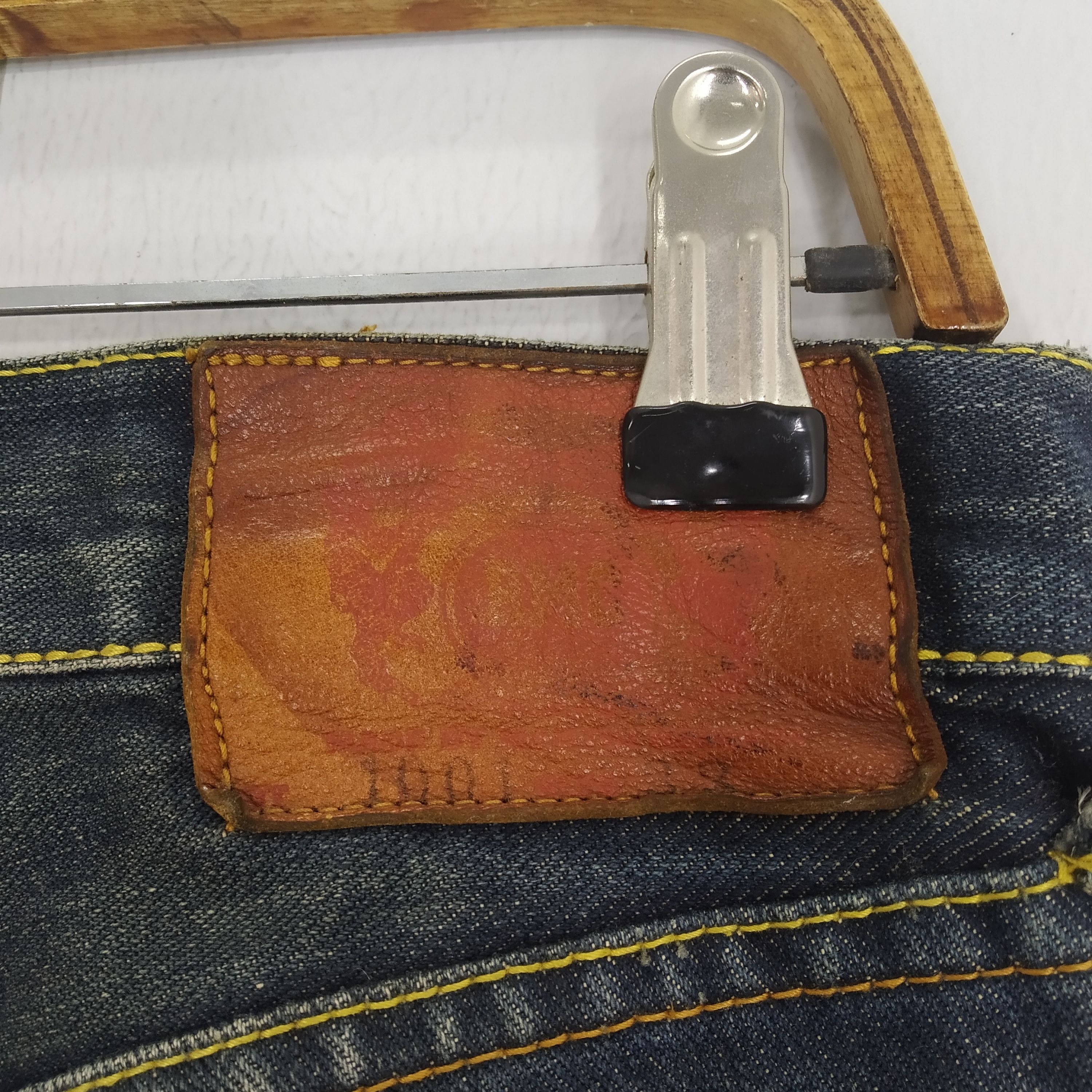 Denime Vintage RMC Denim Jeans Souvenir Selvedge Jeans Size US 33 - 11 Thumbnail