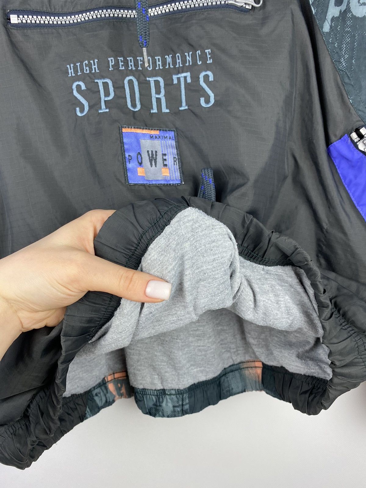Nike VTG Y2K Nike high performance sports hooded anorak jacket Size US M / EU 48-50 / 2 - 9 Thumbnail
