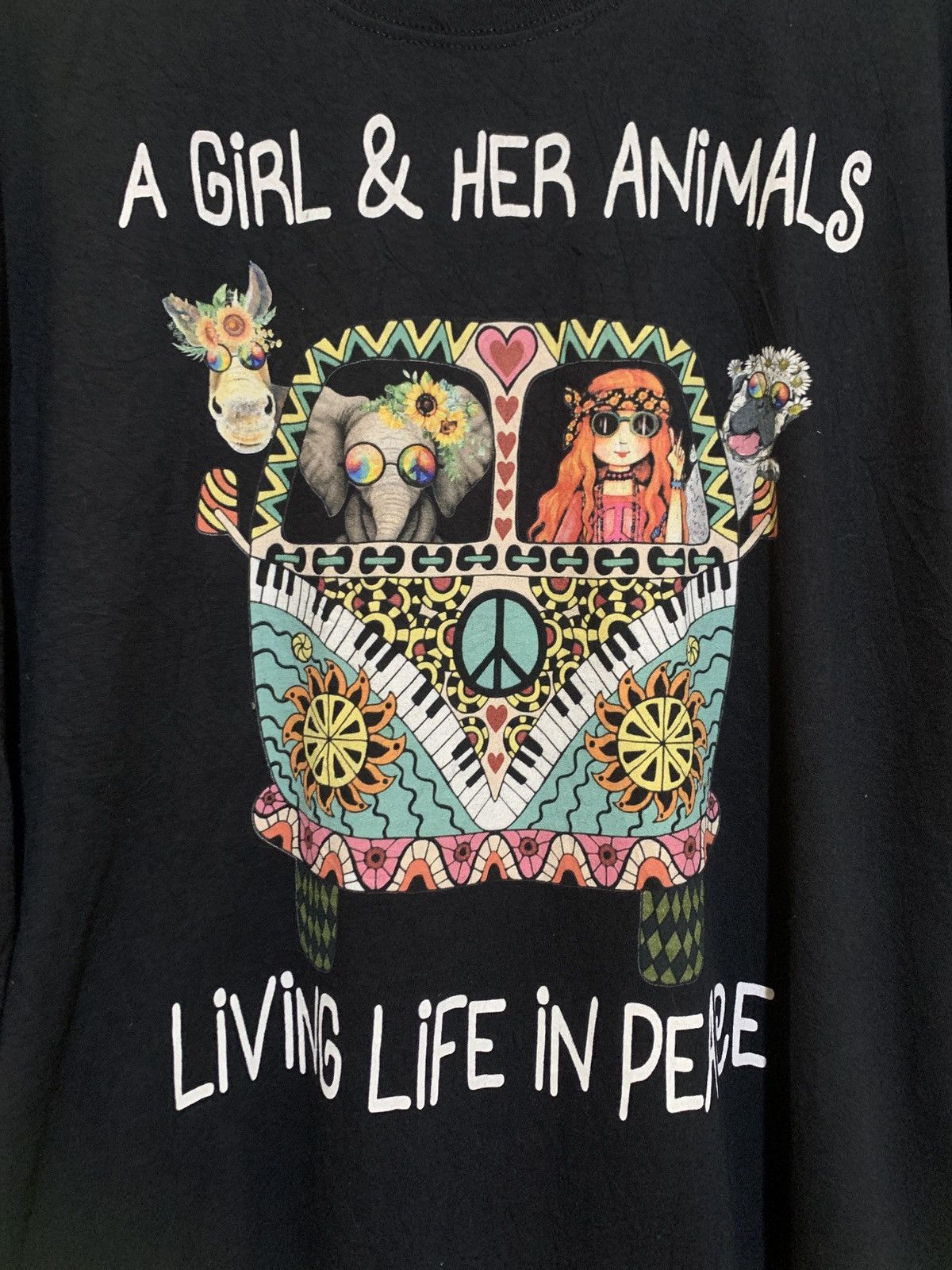 Vintage a girl and her animals vd14 Size US XXL / EU 58 / 5 - 2 Thumbnail